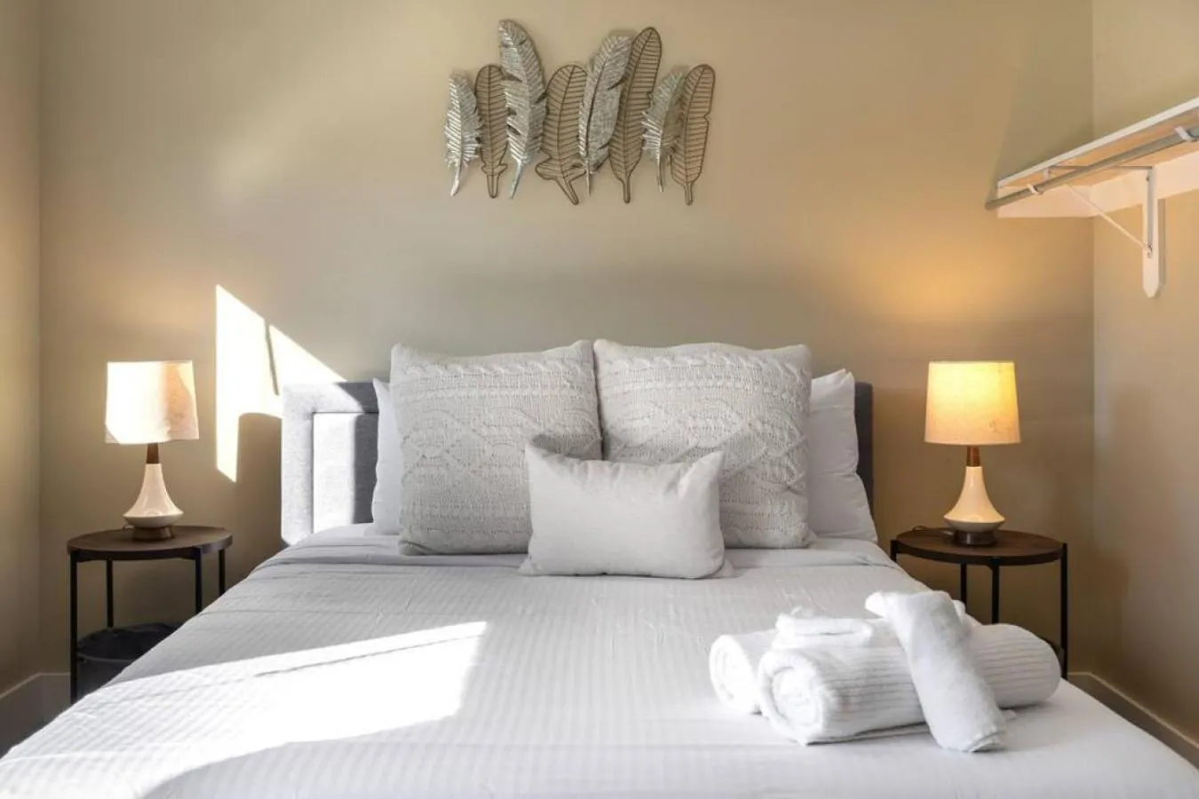 Bed in Broadway Suites - Stunning Downtown Condos