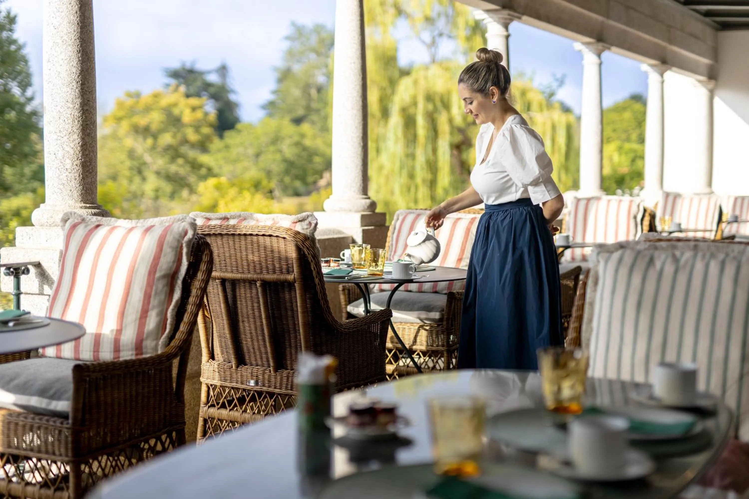 Balcony/Terrace in Valverde Santar Hotel & SPA - Relais & Châteaux