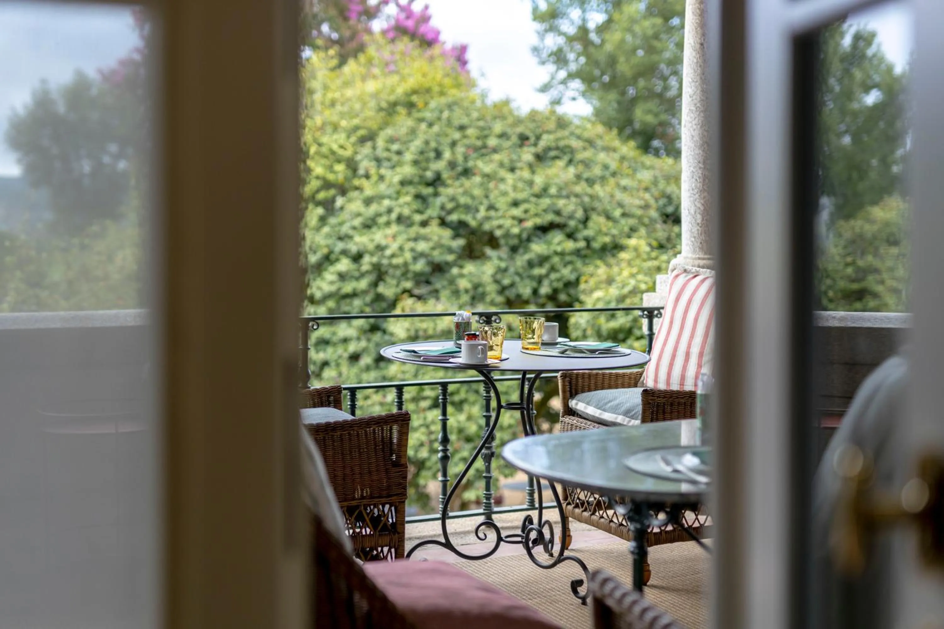 Balcony/Terrace in Valverde Santar Hotel & SPA - Relais & Châteaux