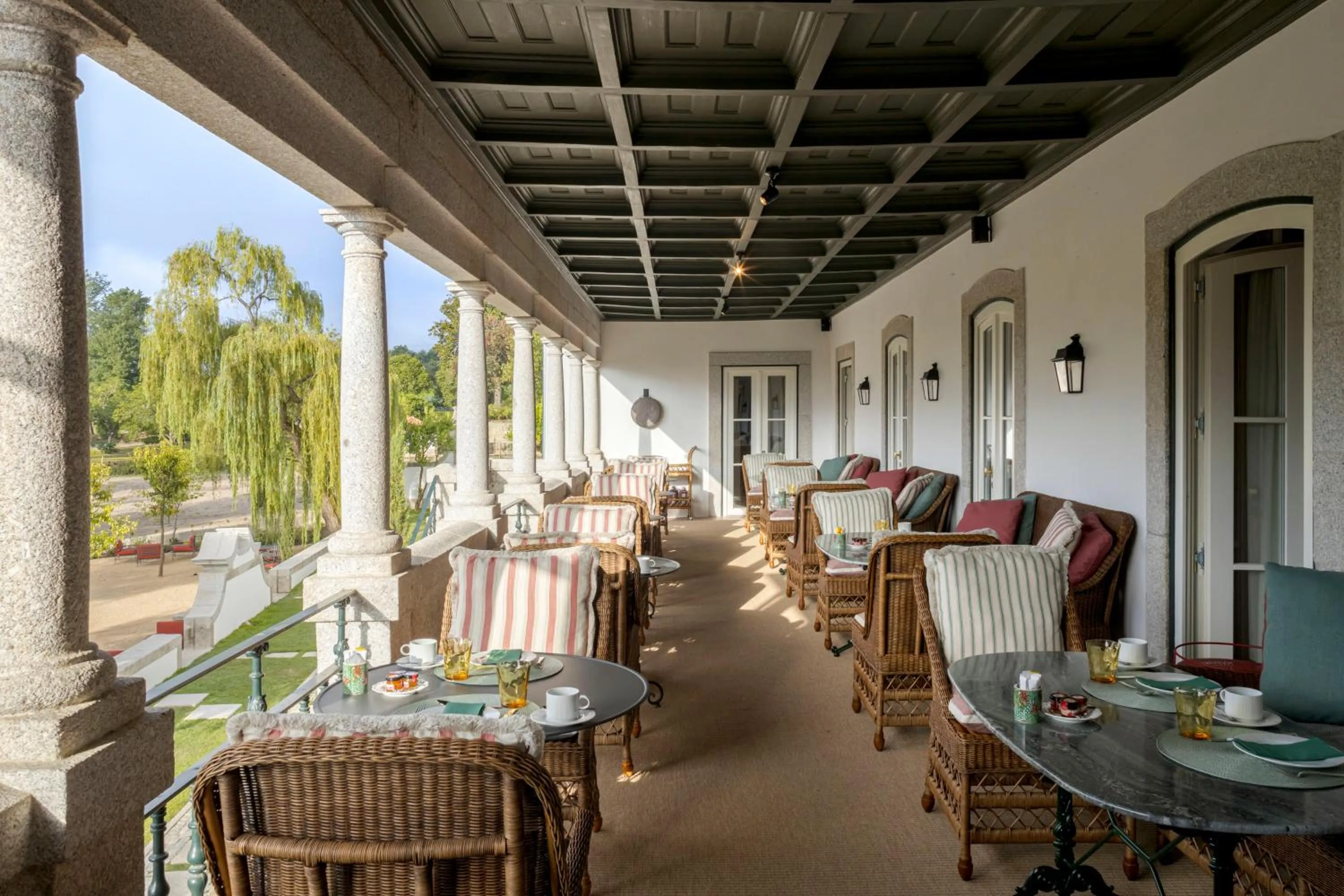 Balcony/Terrace in Valverde Santar Hotel & SPA - Relais & Châteaux