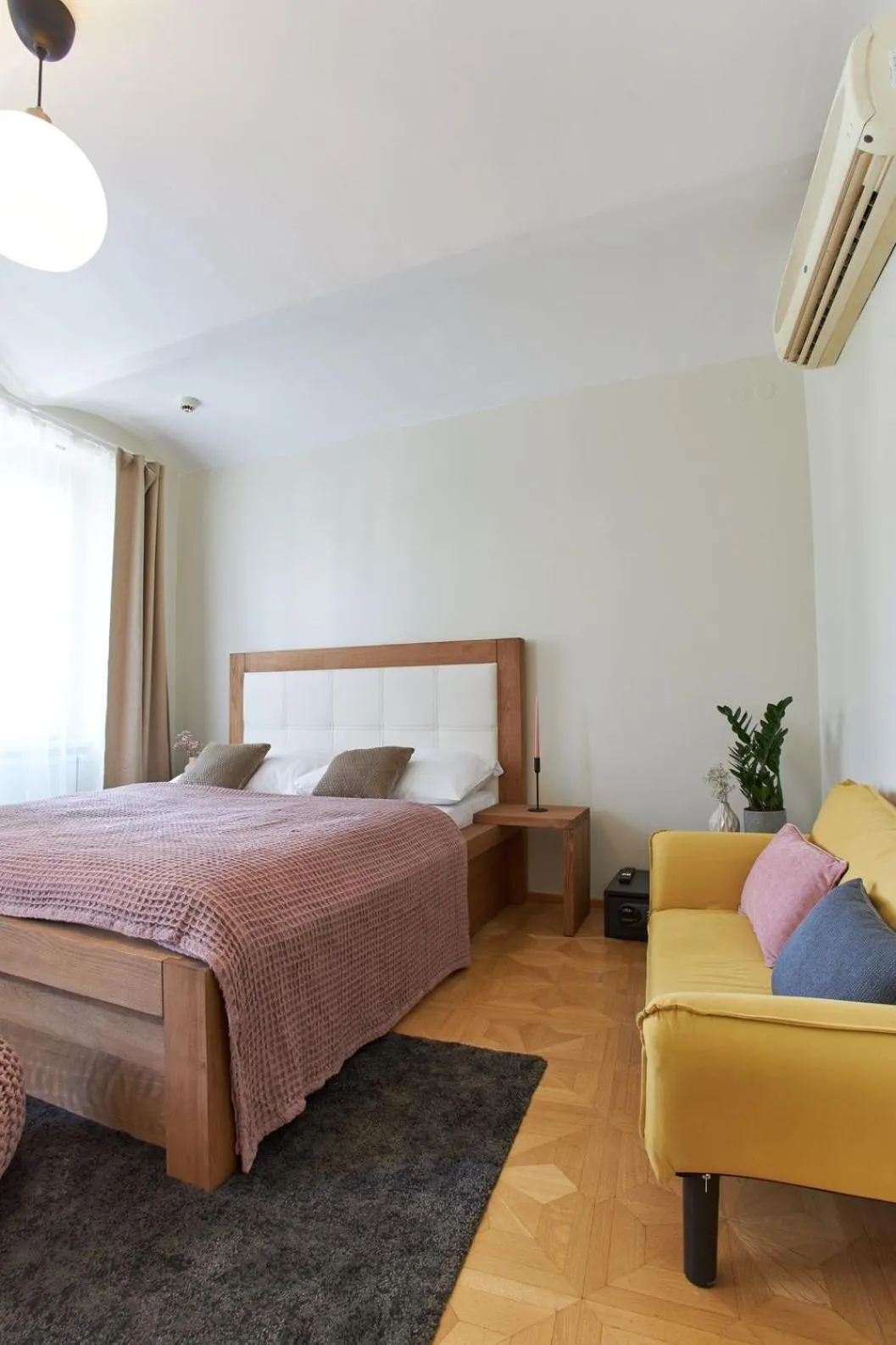 Bed in River View Residence by Charles Bridge