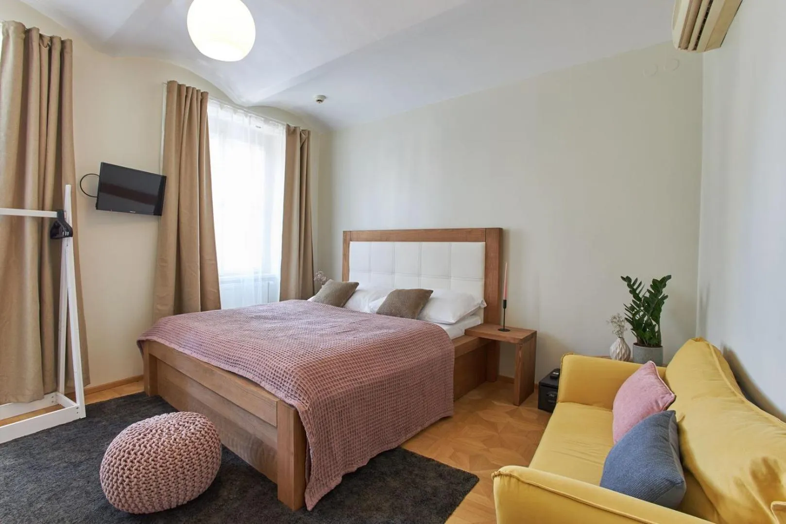 Bed in River View Residence by Charles Bridge