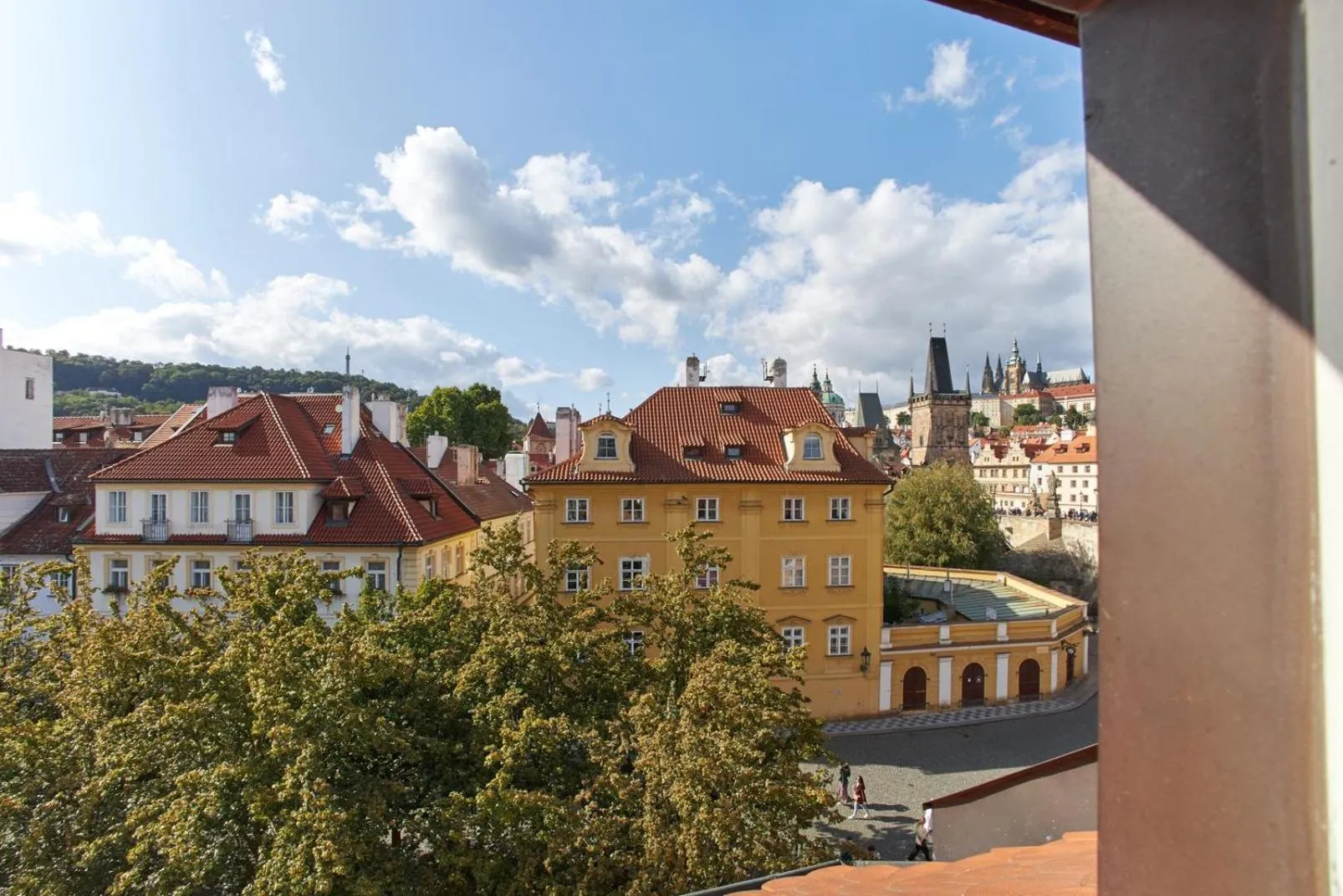 View (from property/room) in River View Residence by Charles Bridge