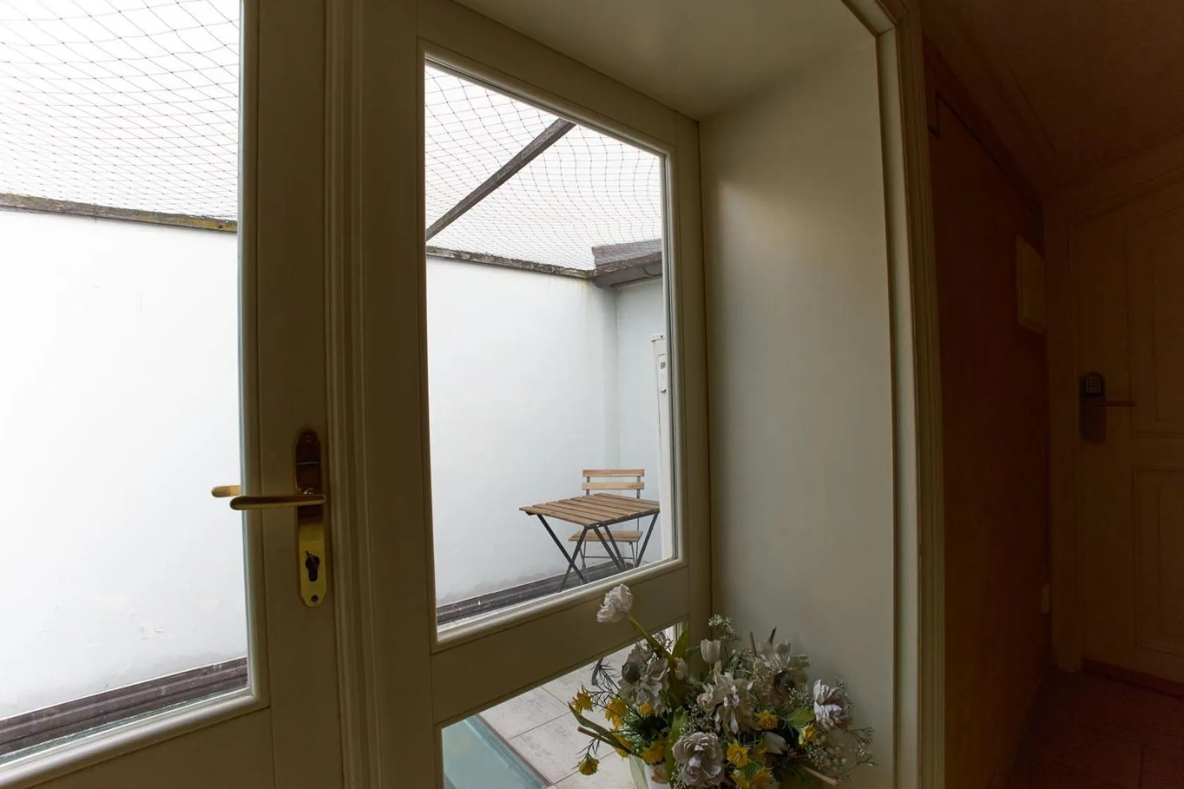 Balcony/Terrace in River View Residence by Charles Bridge