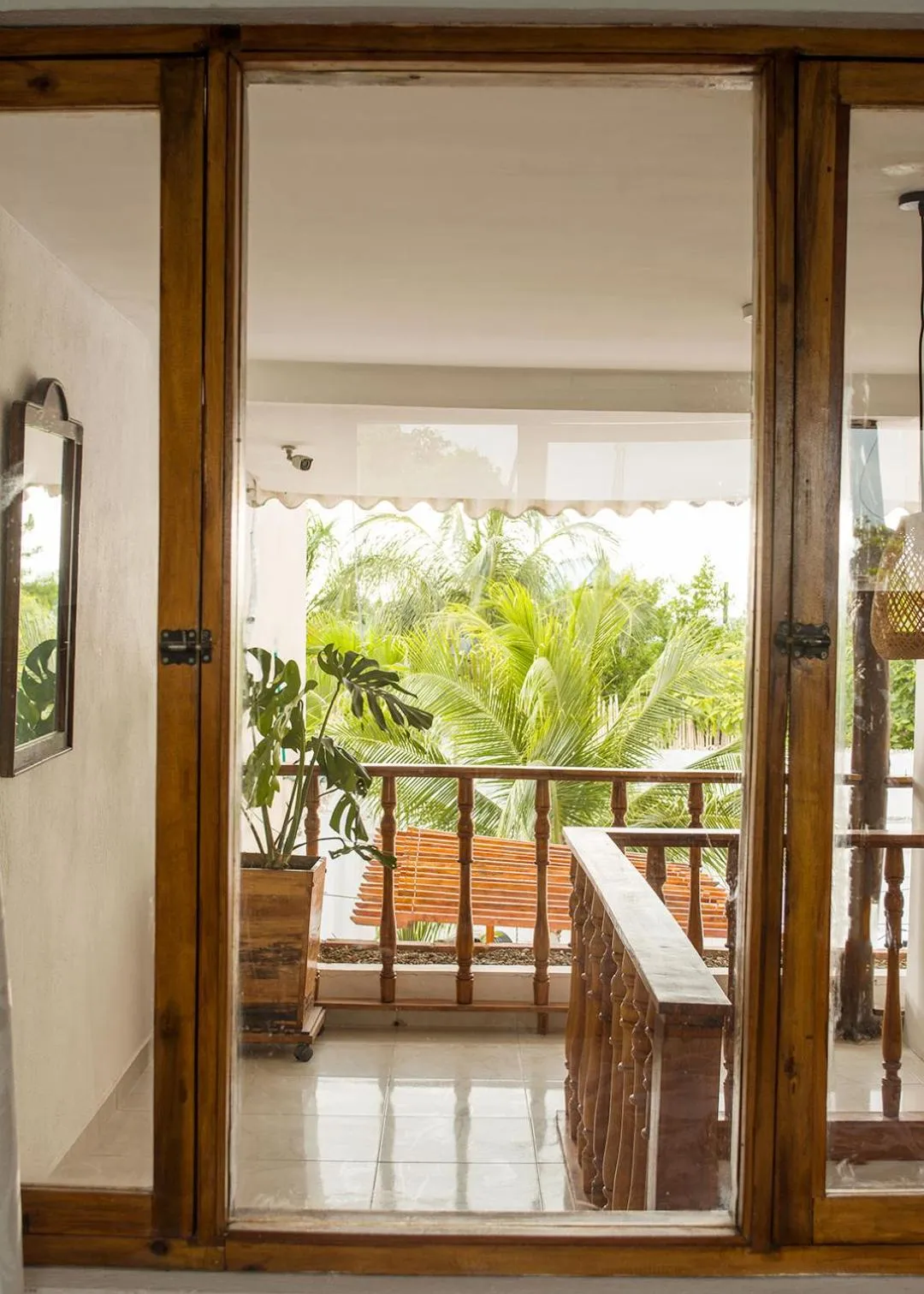 Garden view in HOSTAL LA BOQUILLA