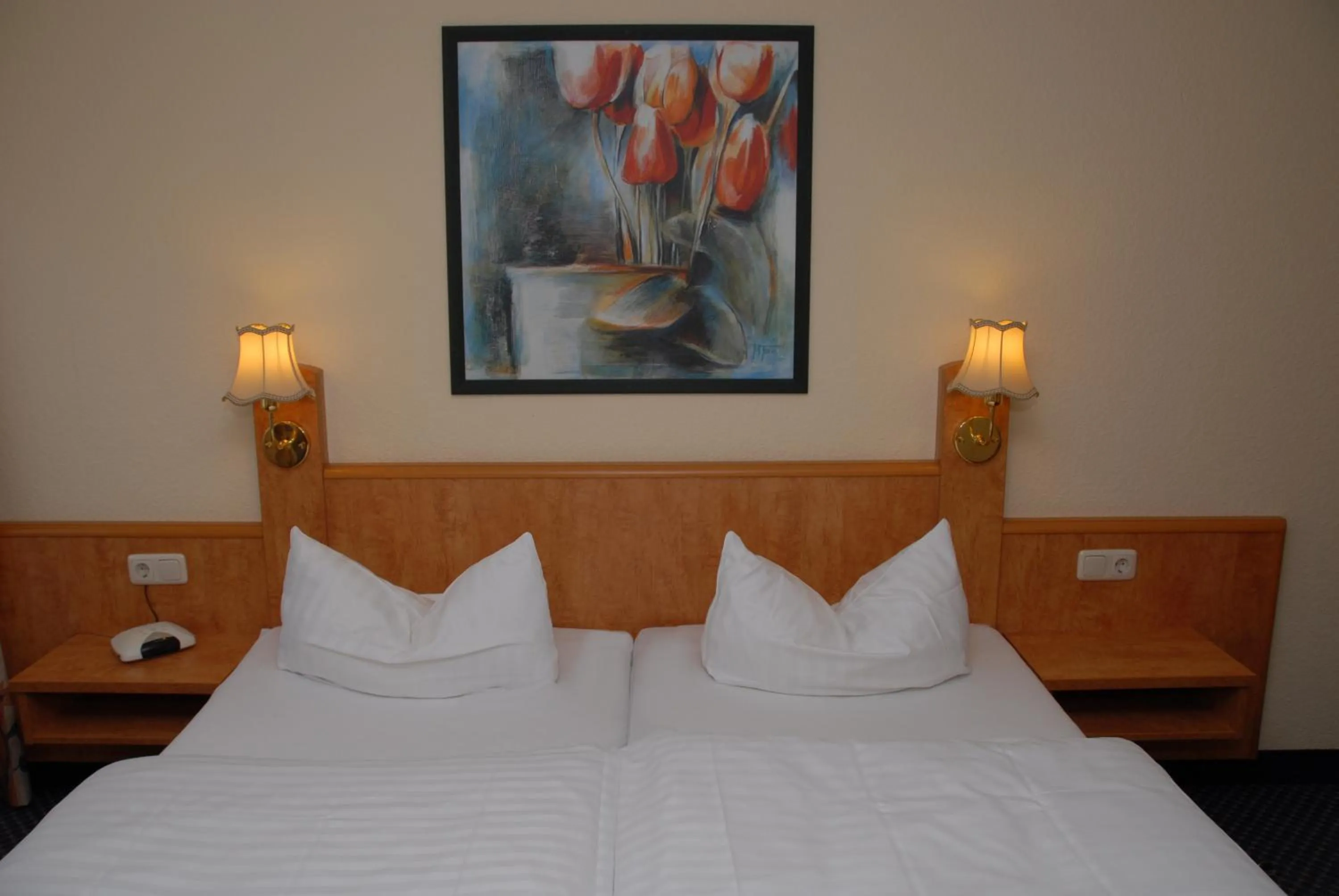 Bedroom, Bed in Hotel Alte Schule