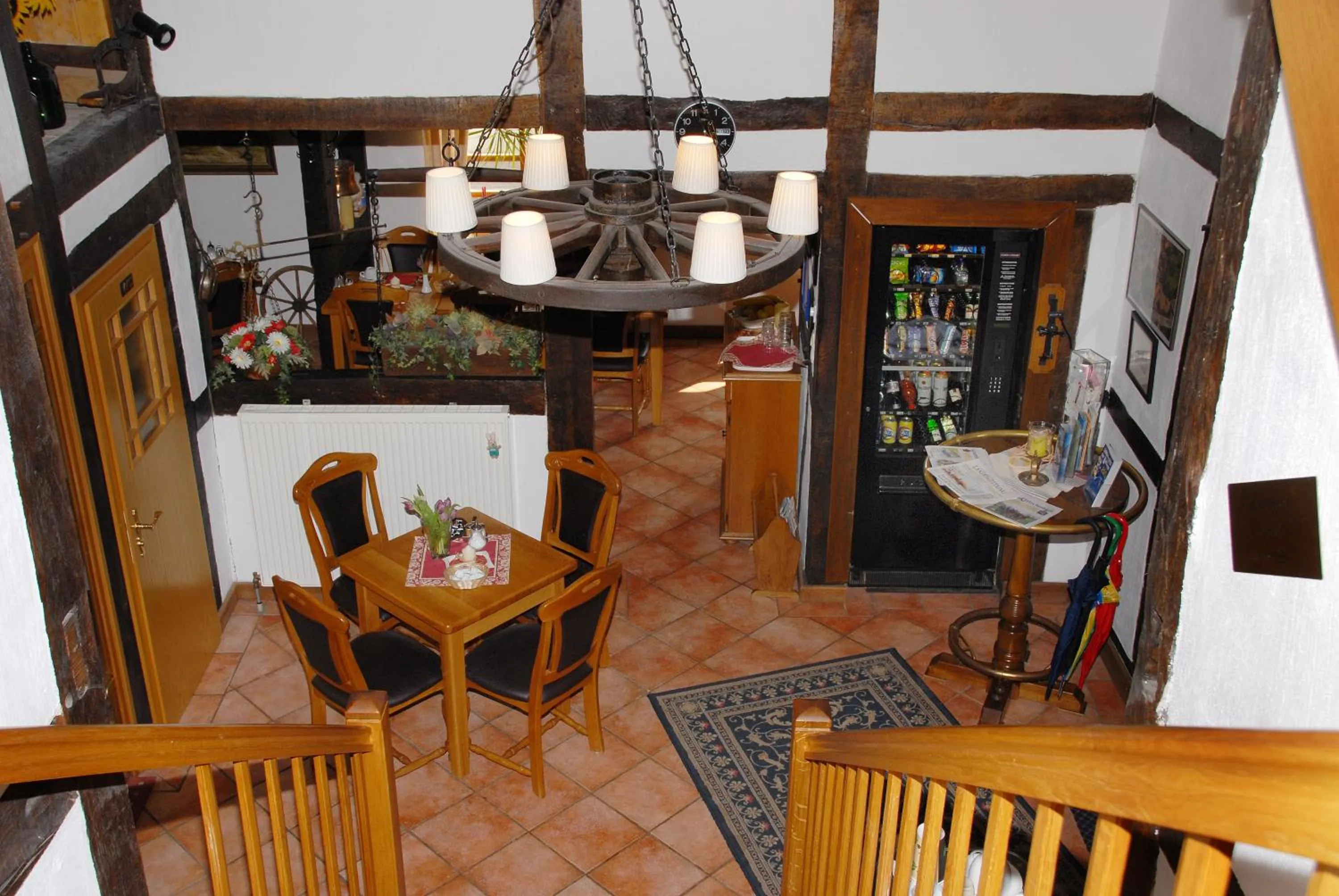 Lobby or reception in Hotel Alte Schule