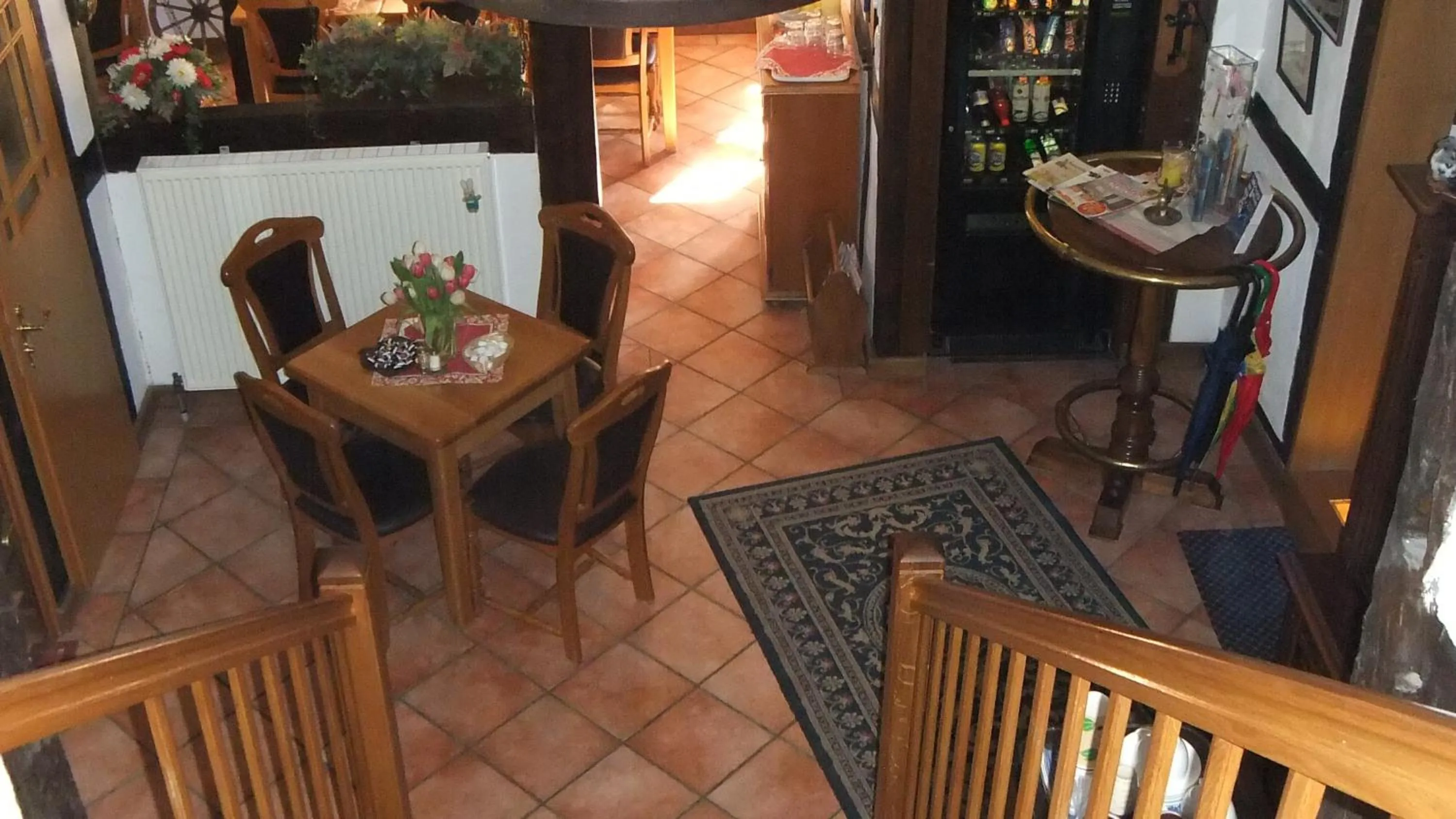 Lobby or reception in Hotel Alte Schule