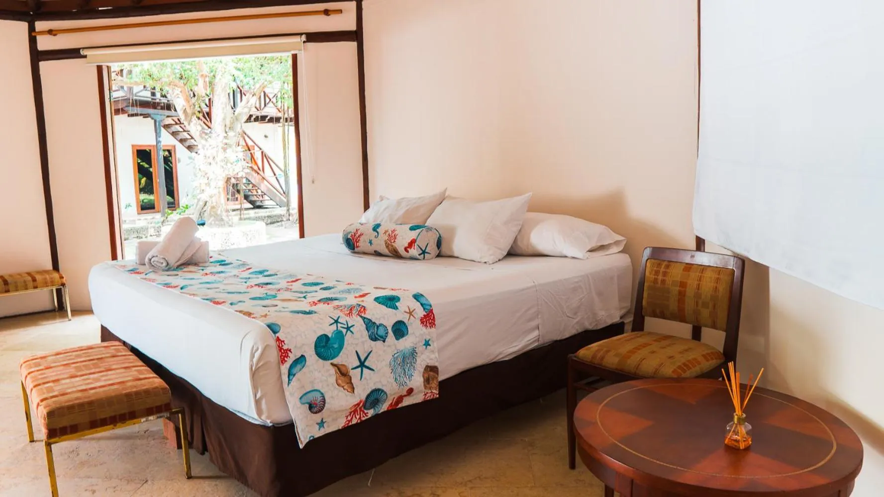 Bed in Hotel Rosario de Mar by Tequendama