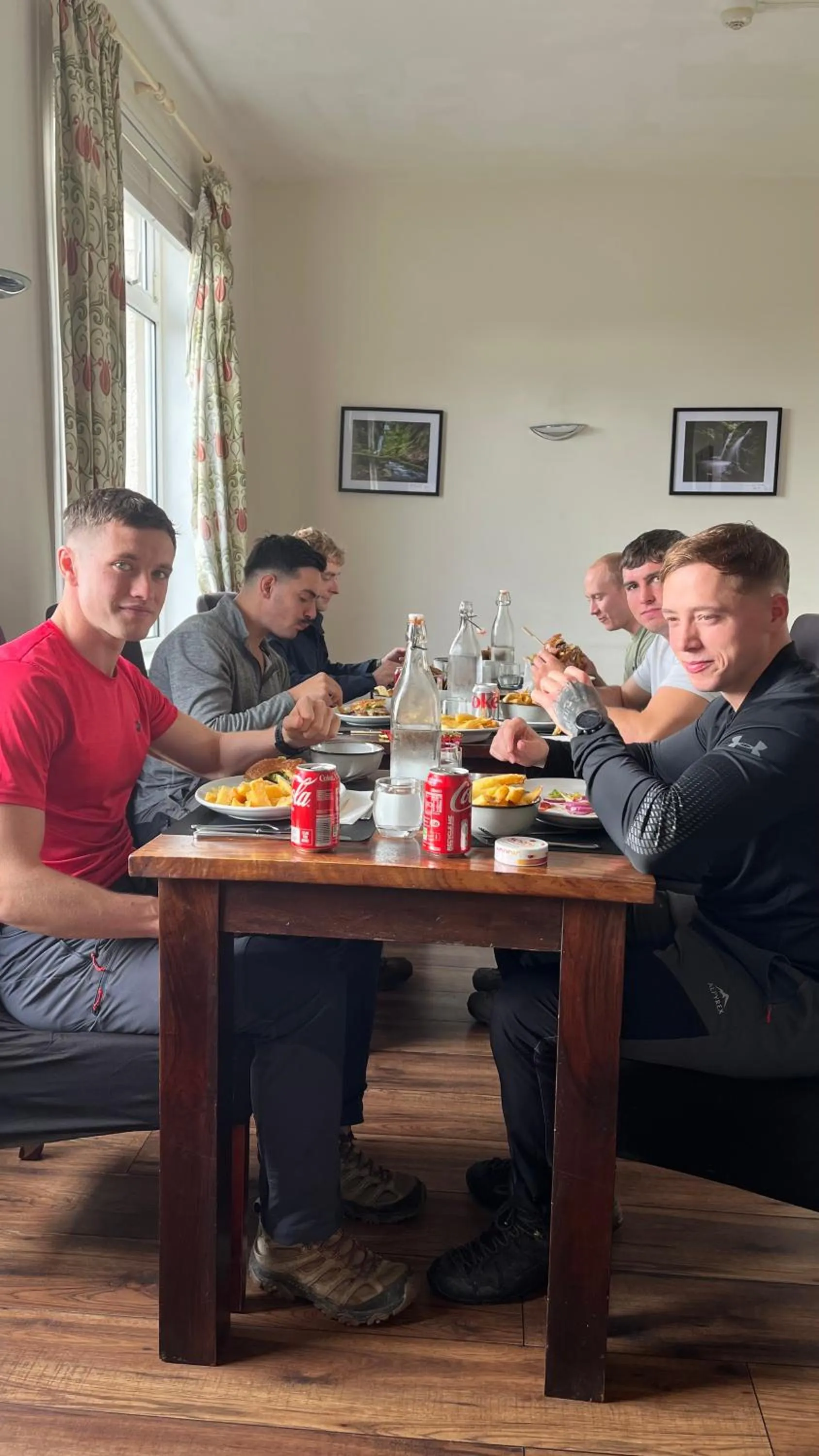 Restaurant/places to eat in The Moorland Hotel