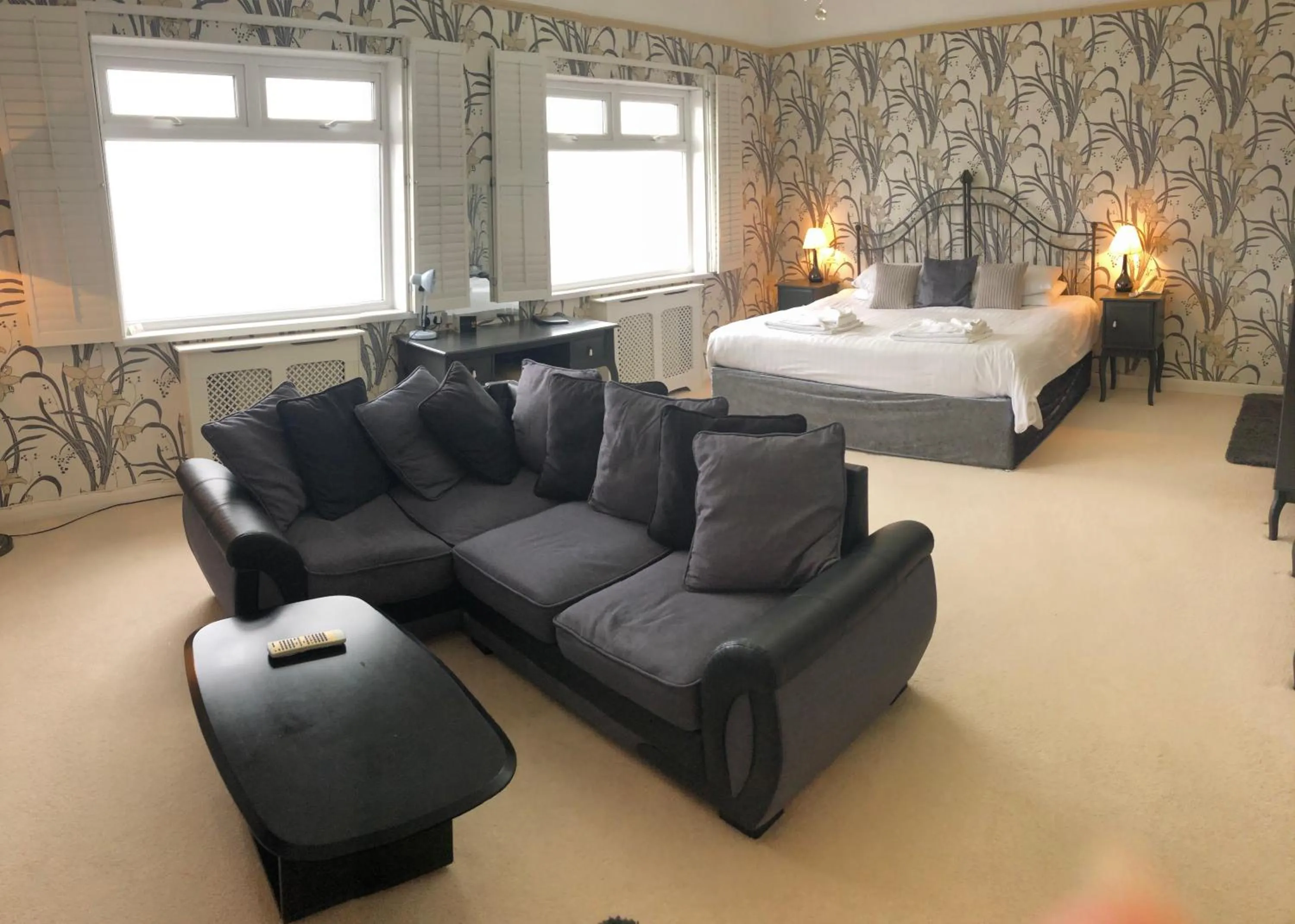 Bed in The Moorland Hotel