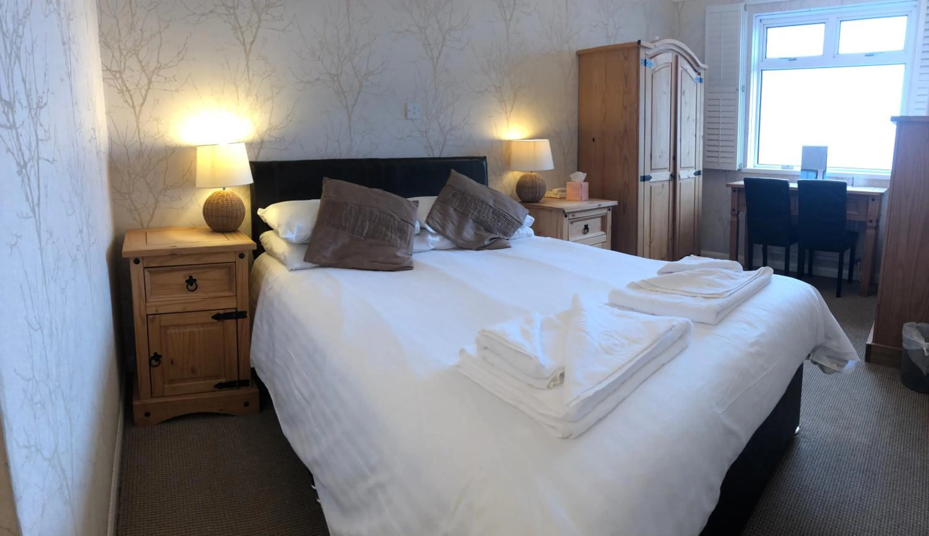 Bedroom, Bed in The Moorland Hotel