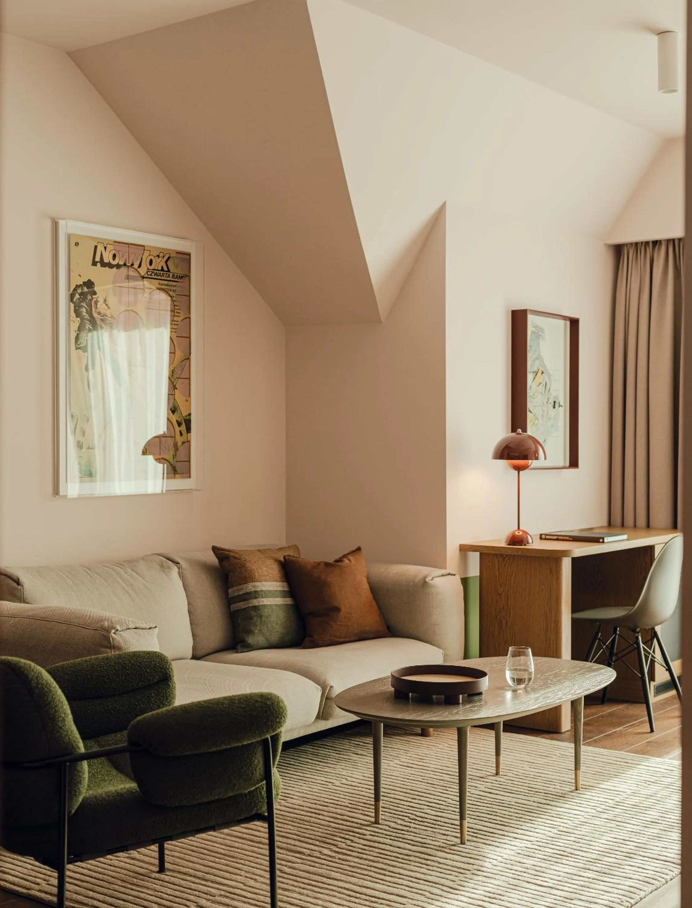 Living room in PURO Hotel Poznań Stare Miasto