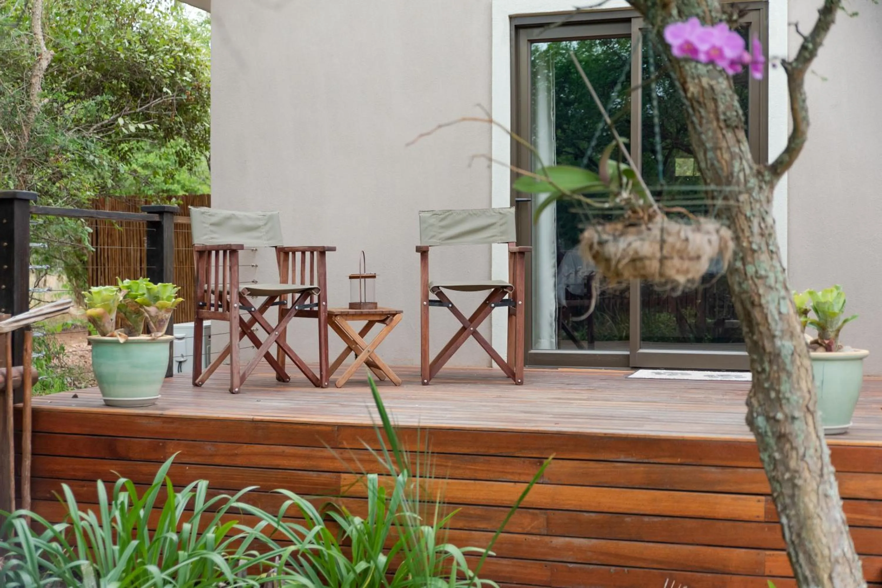 Balcony/Terrace in Nyaleti Lodge