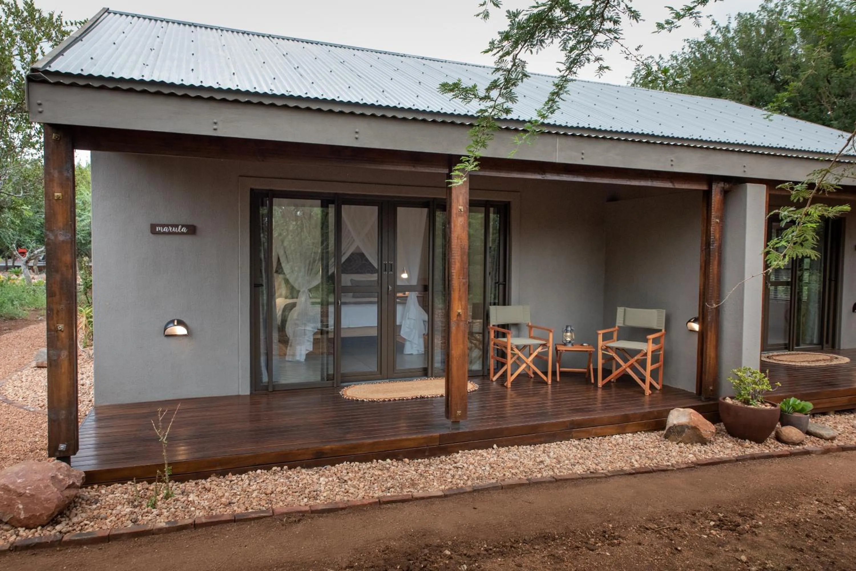 Balcony/Terrace in Nyaleti Lodge