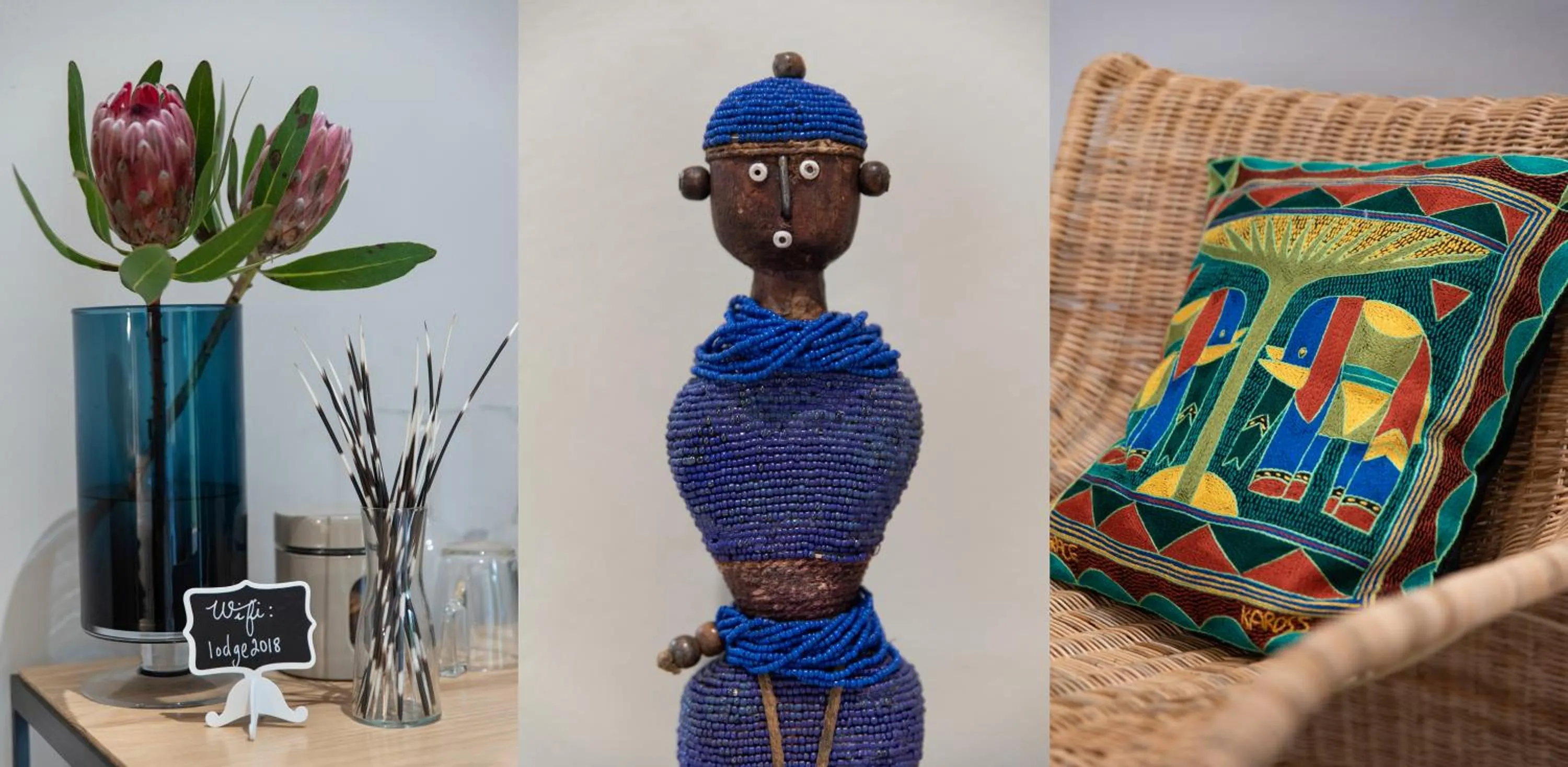 Decorative detail in Nyaleti Lodge