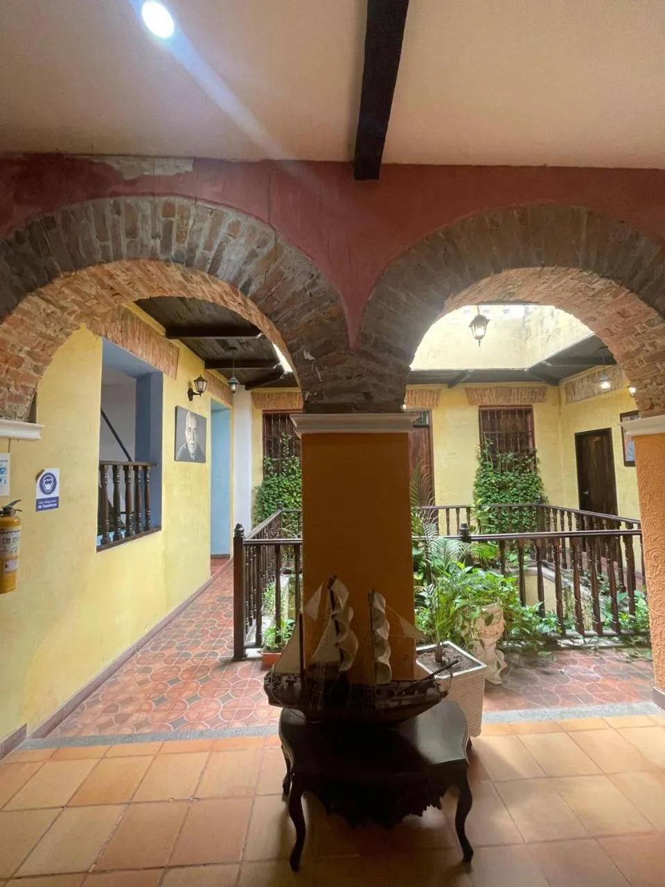 Balcony/Terrace in hotel san nicolas colonial