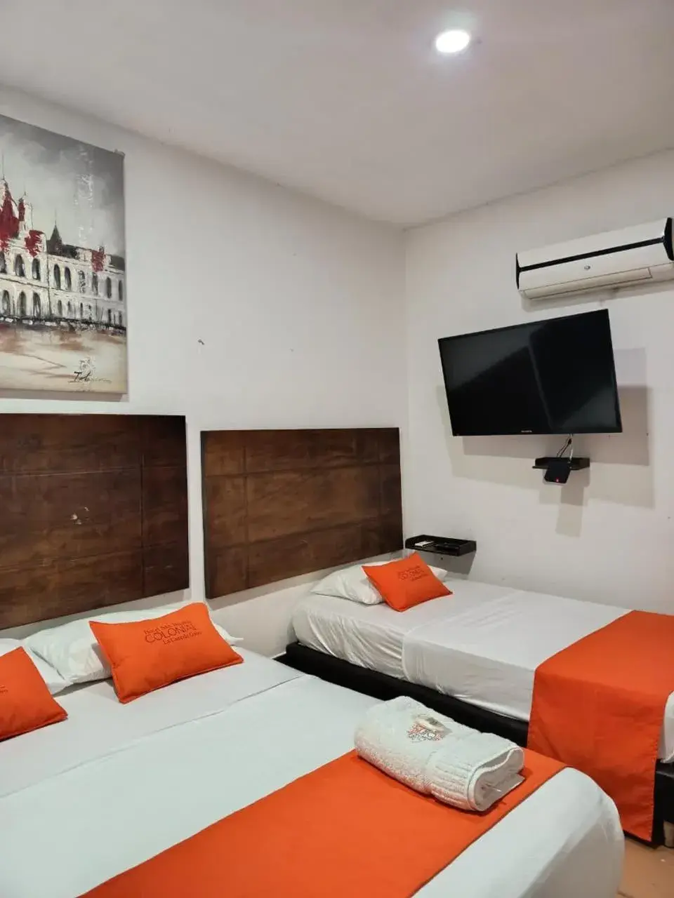 Triple Room in hotel san nicolas colonial Triple Room in hotel san nicolas colonial