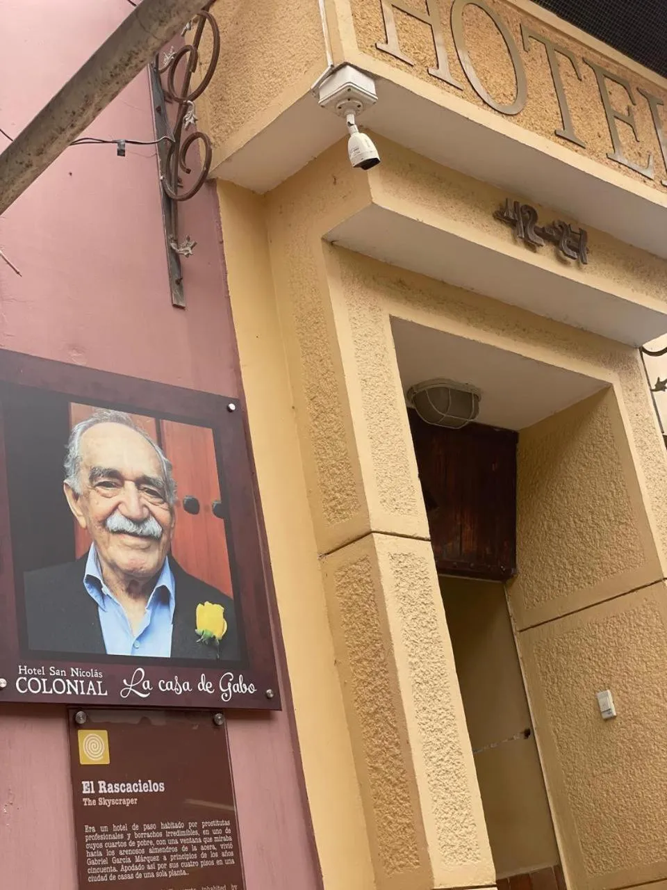 Property building in hotel san nicolas colonial