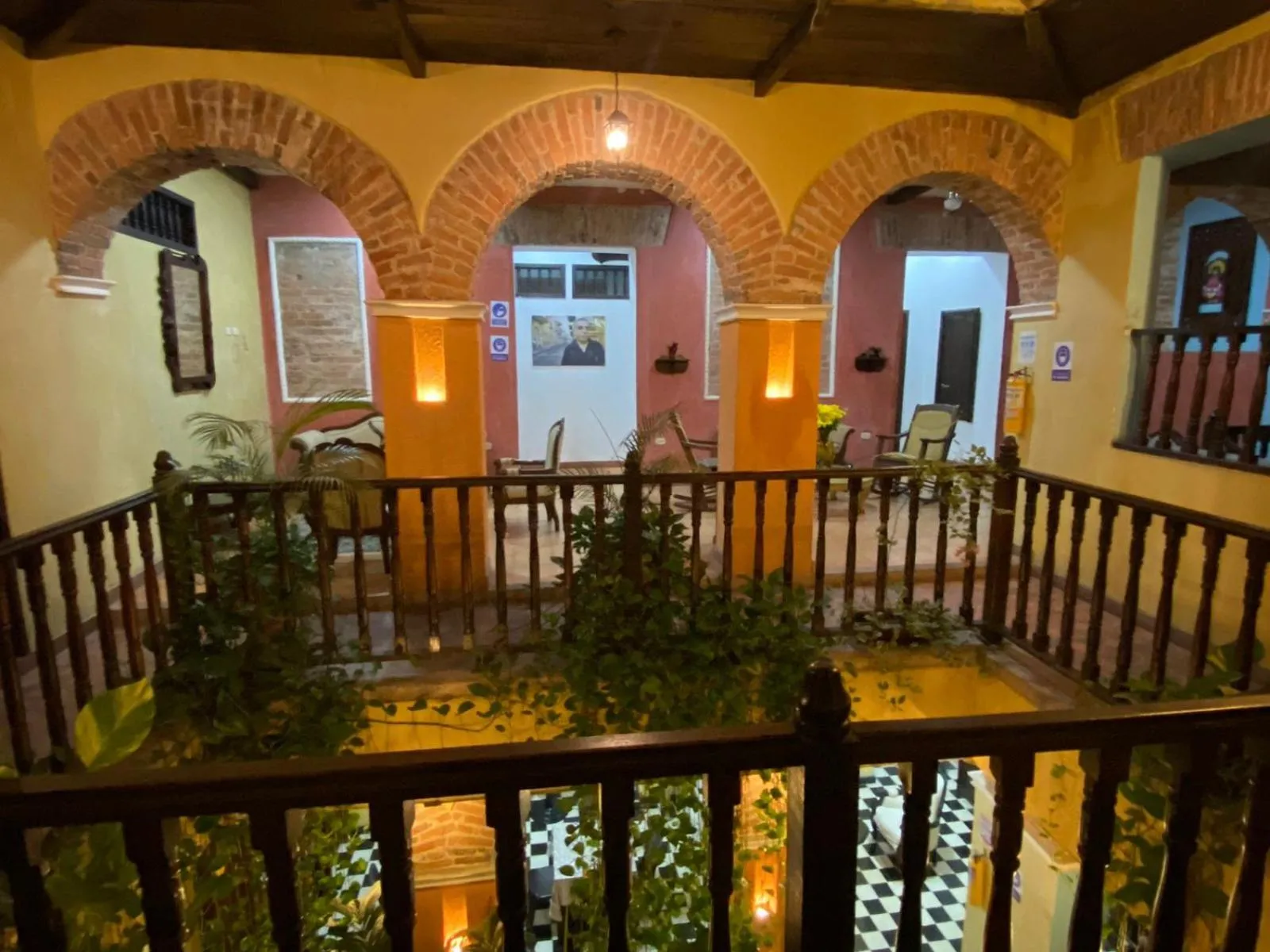 Balcony/Terrace in hotel san nicolas colonial
