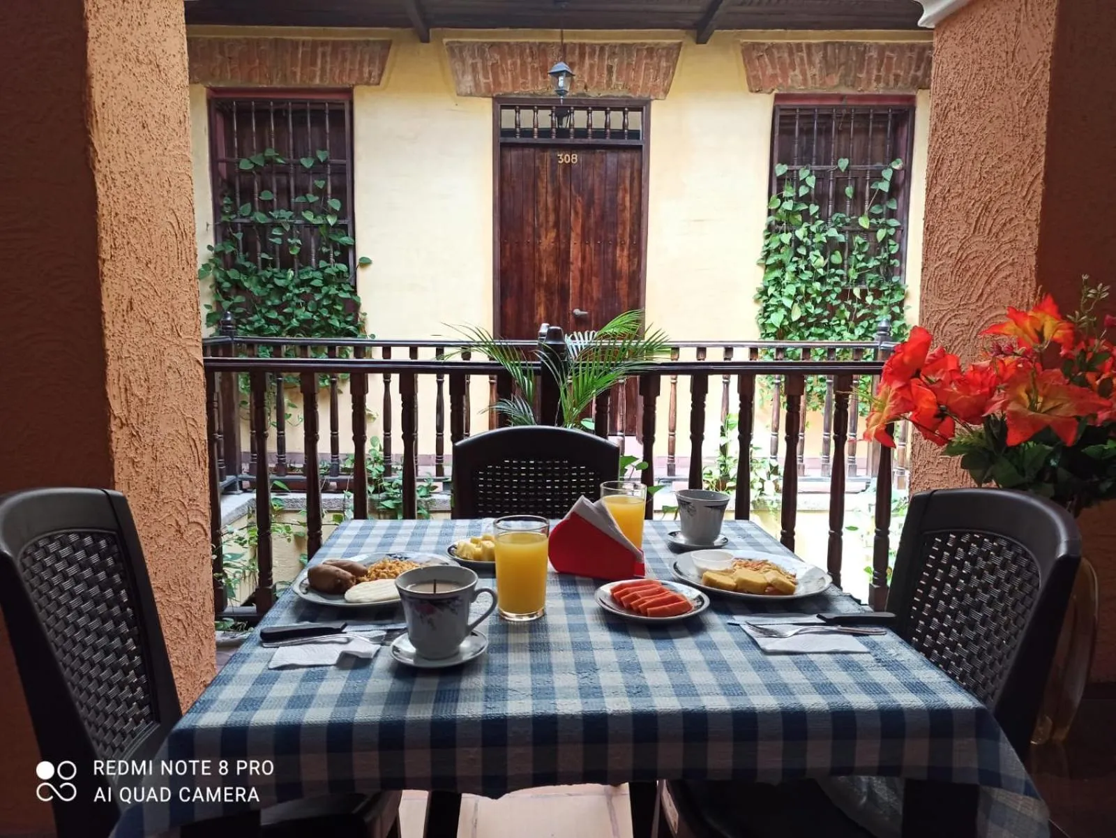 Continental breakfast in hotel san nicolas colonial