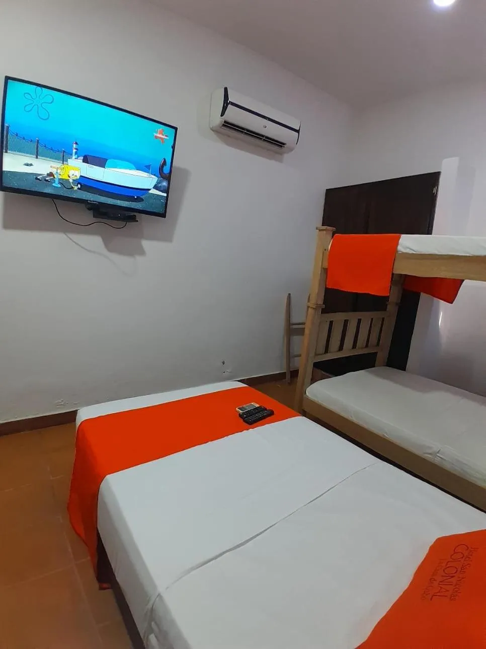 Bed in hotel san nicolas colonial
