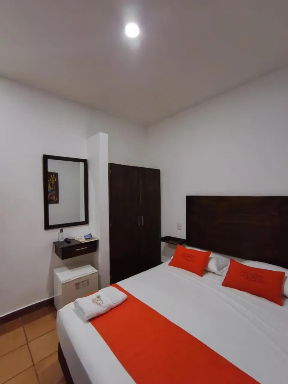 Bed in hotel san nicolas colonial