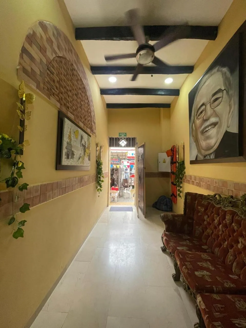 Property building in hotel san nicolas colonial