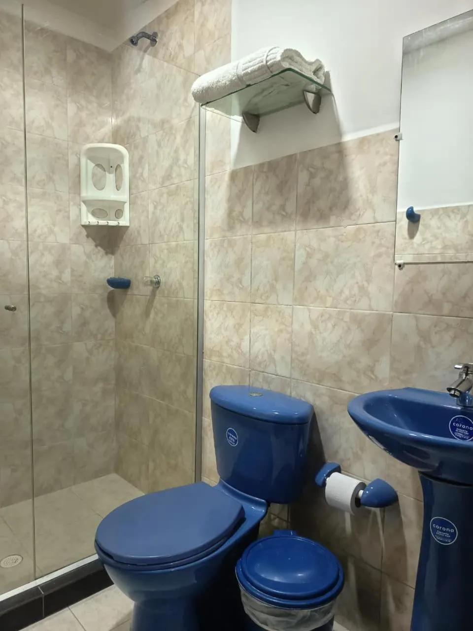 Bathroom in hotel san nicolas colonial