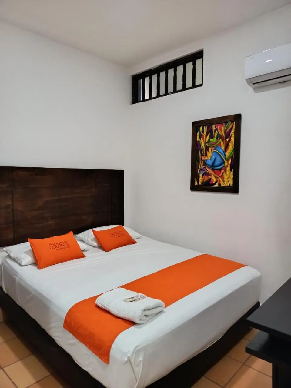 Bed in hotel san nicolas colonial