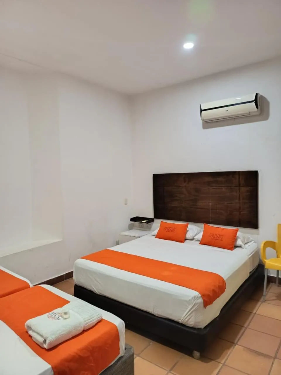 Bed in hotel san nicolas colonial