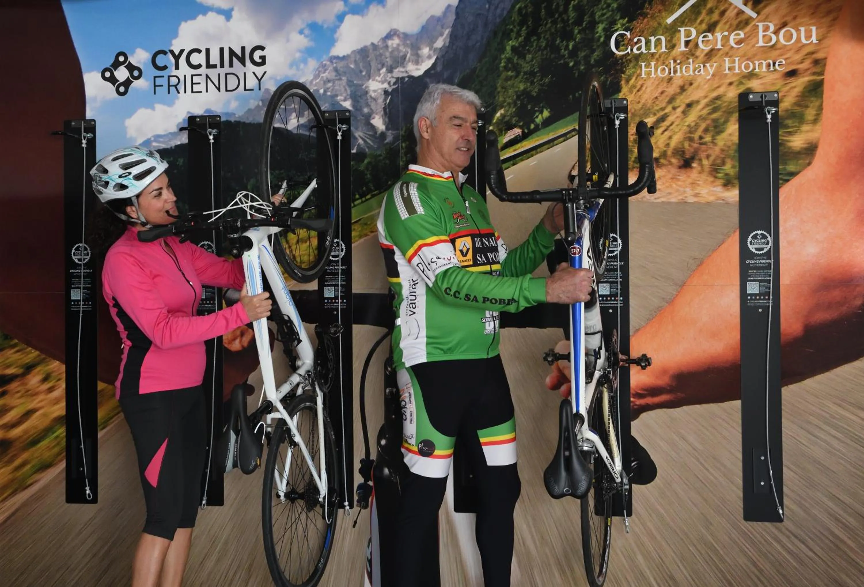 Cycling in Can Pere Bou