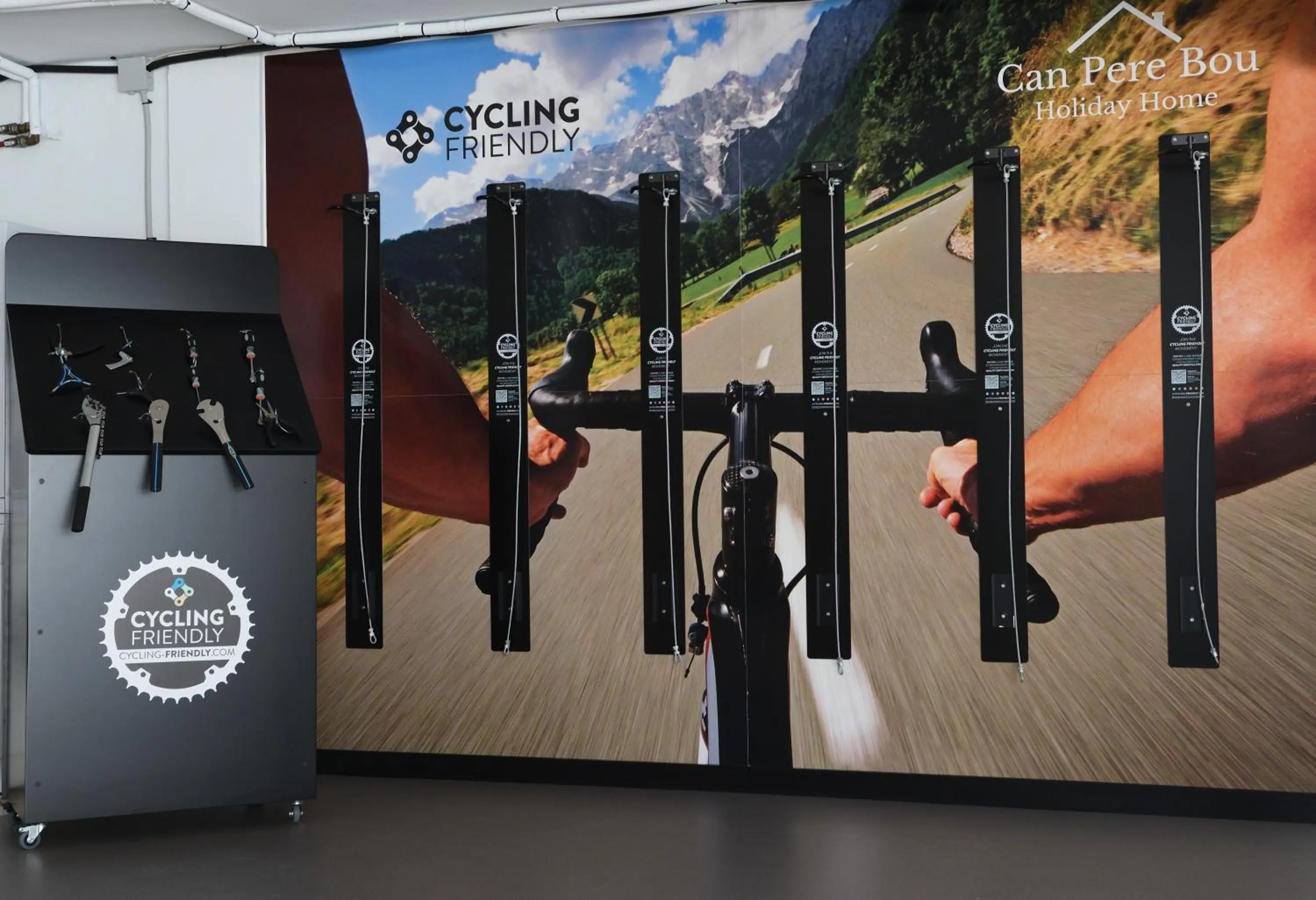 Cycling in Can Pere Bou