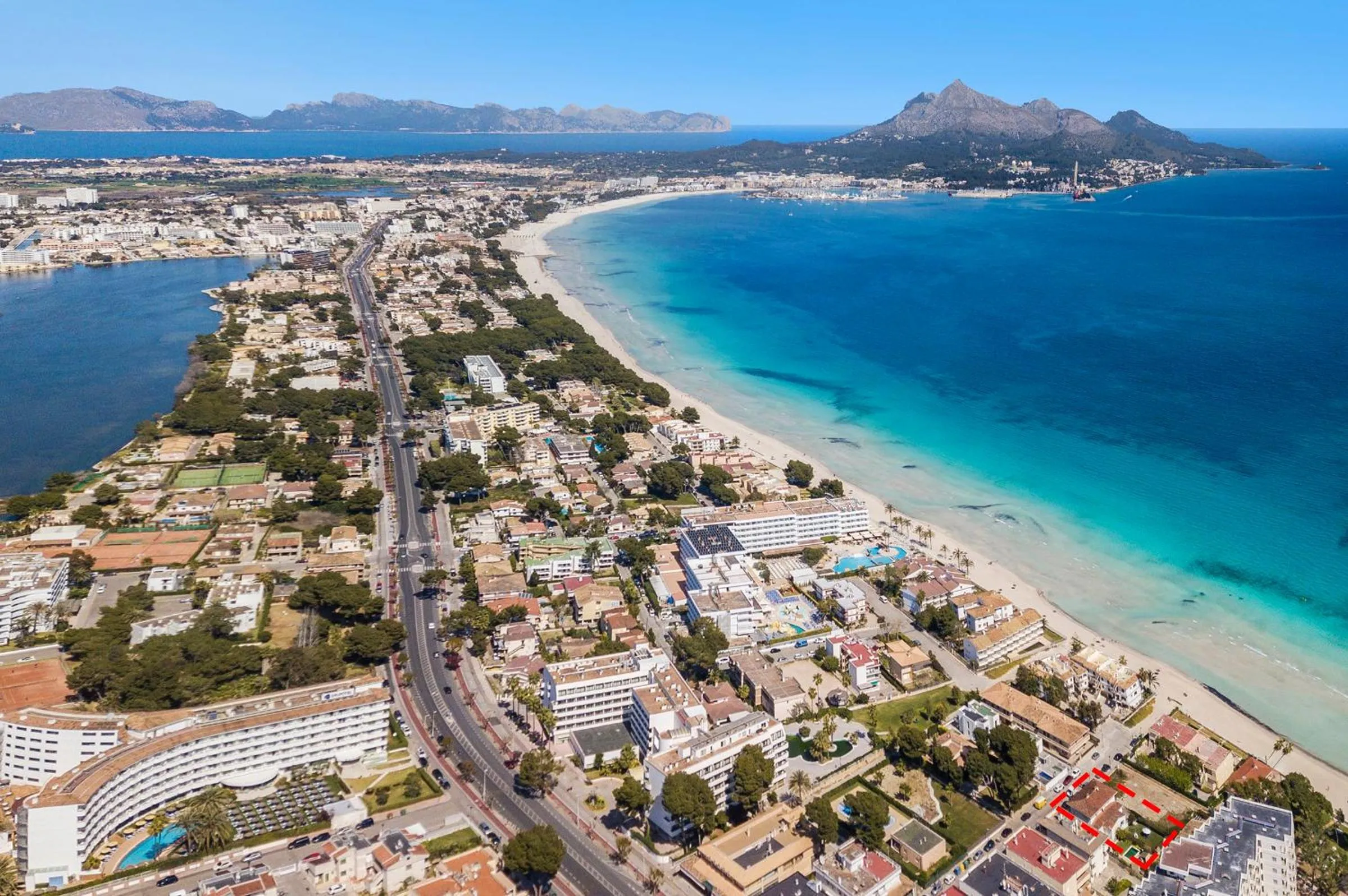 Bird's eye view in Can Pere Bou