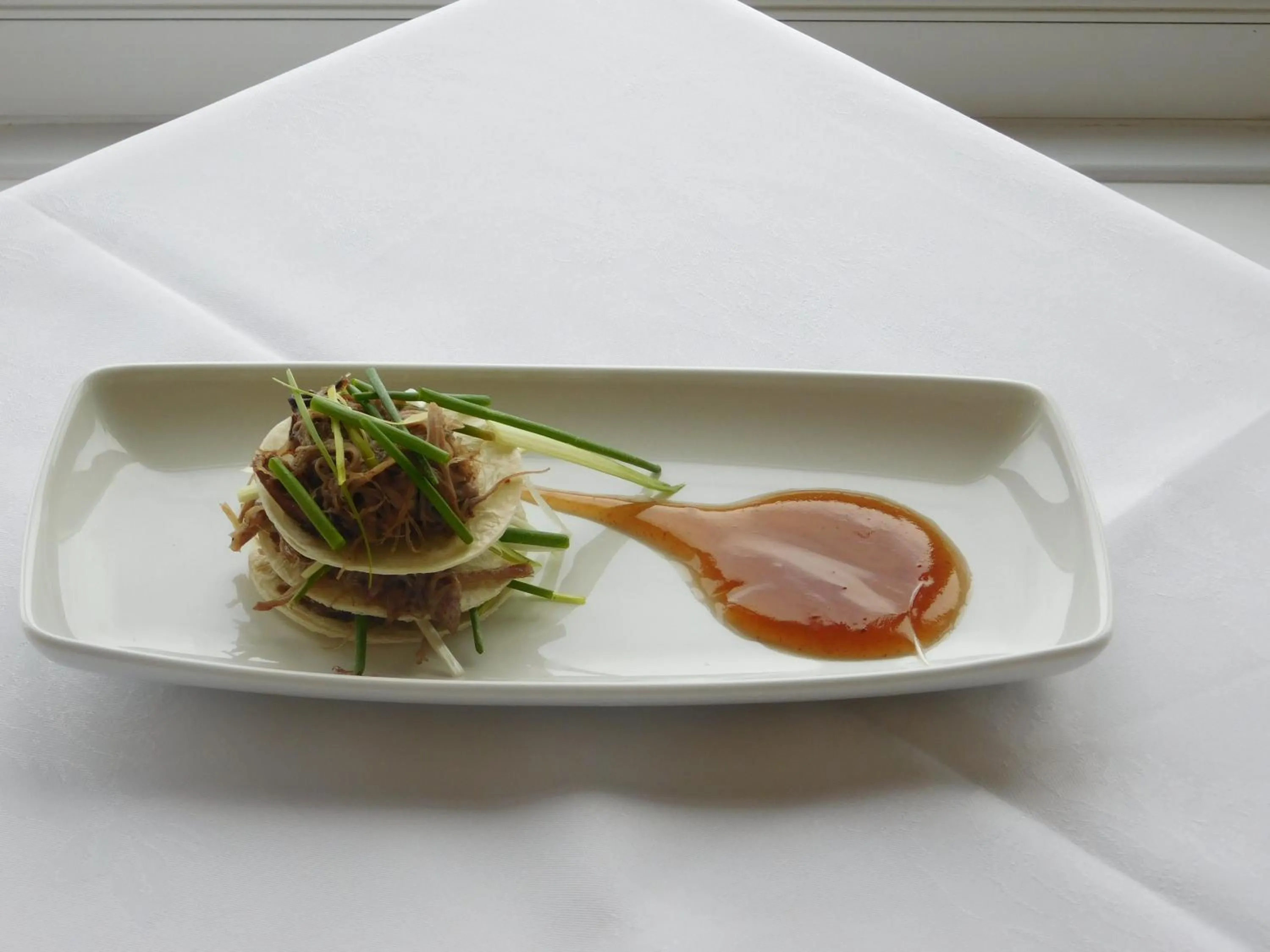 Food close-up in Cullen Bay Hotel