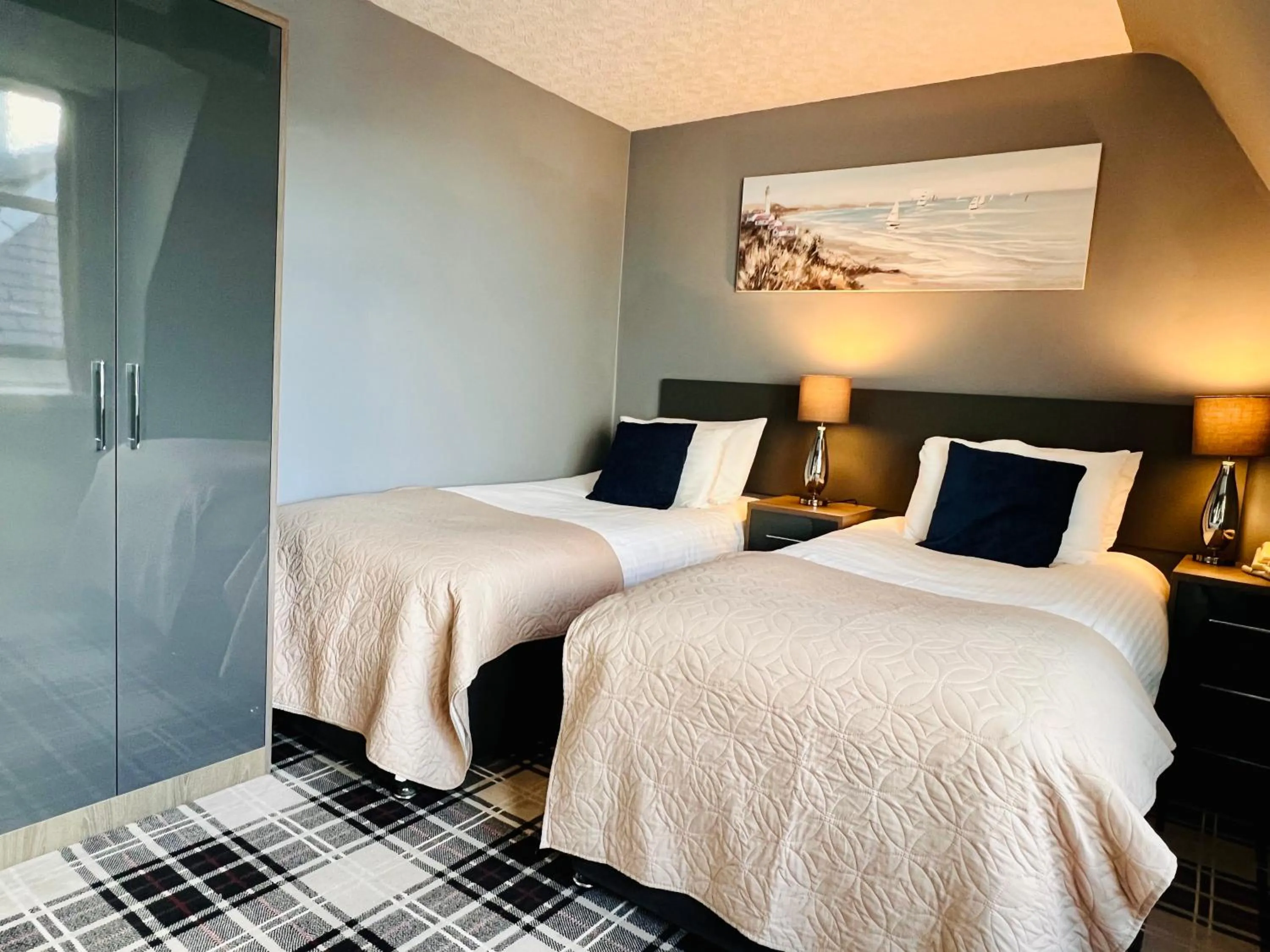 Bed in Cullen Bay Hotel