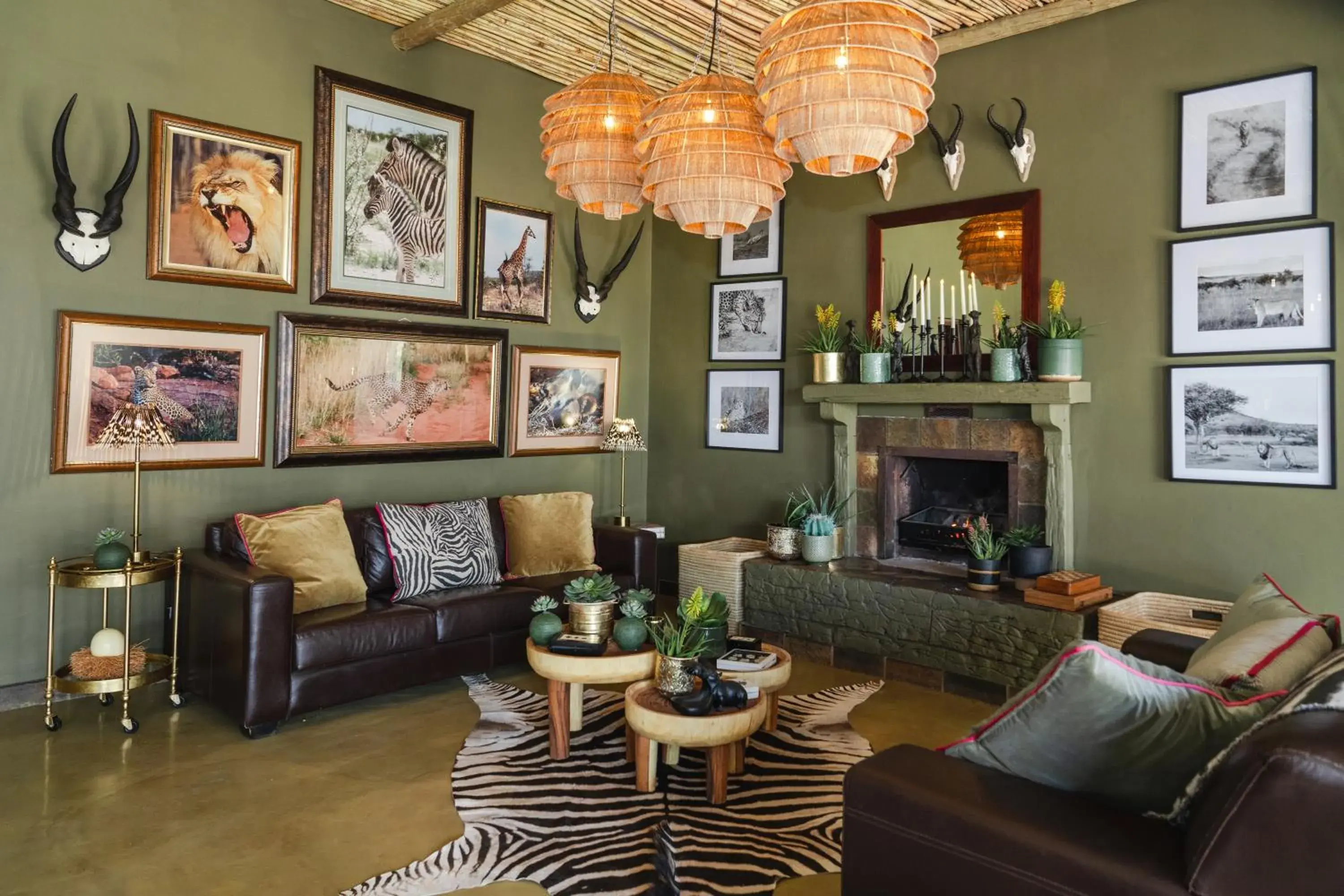 Living room in Last Word Madikwe Living room in Last Word Madikwe