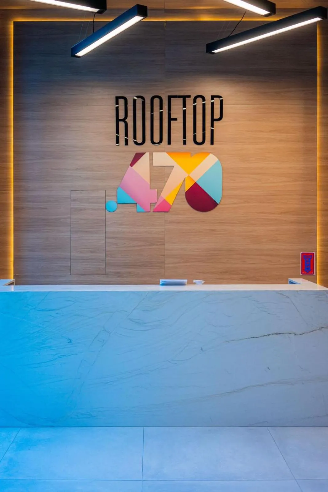 Lobby or reception in Rooftop 470 - Novíssimo Flat Boa Viagem