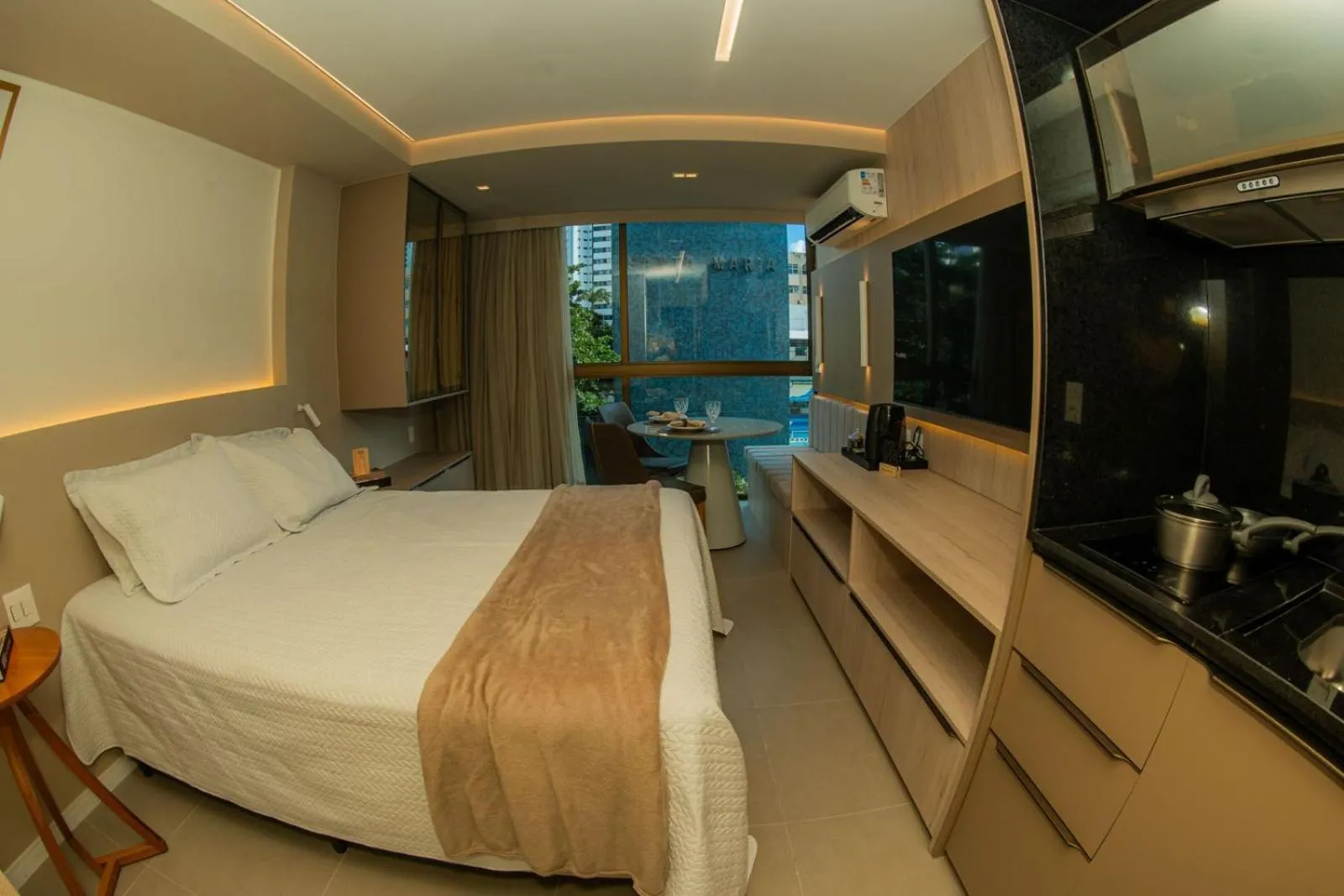Bed in Rooftop 470 - Novíssimo Flat Boa Viagem