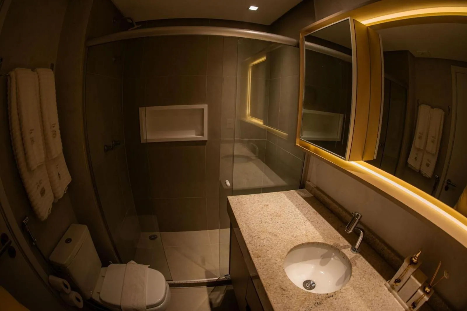 Bathroom in Rooftop 470 - Novíssimo Flat Boa Viagem