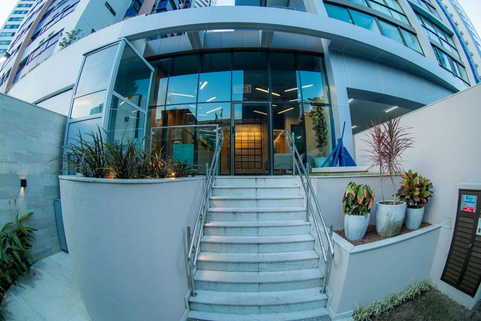Property building in Rooftop 470 - Novíssimo Flat Boa Viagem