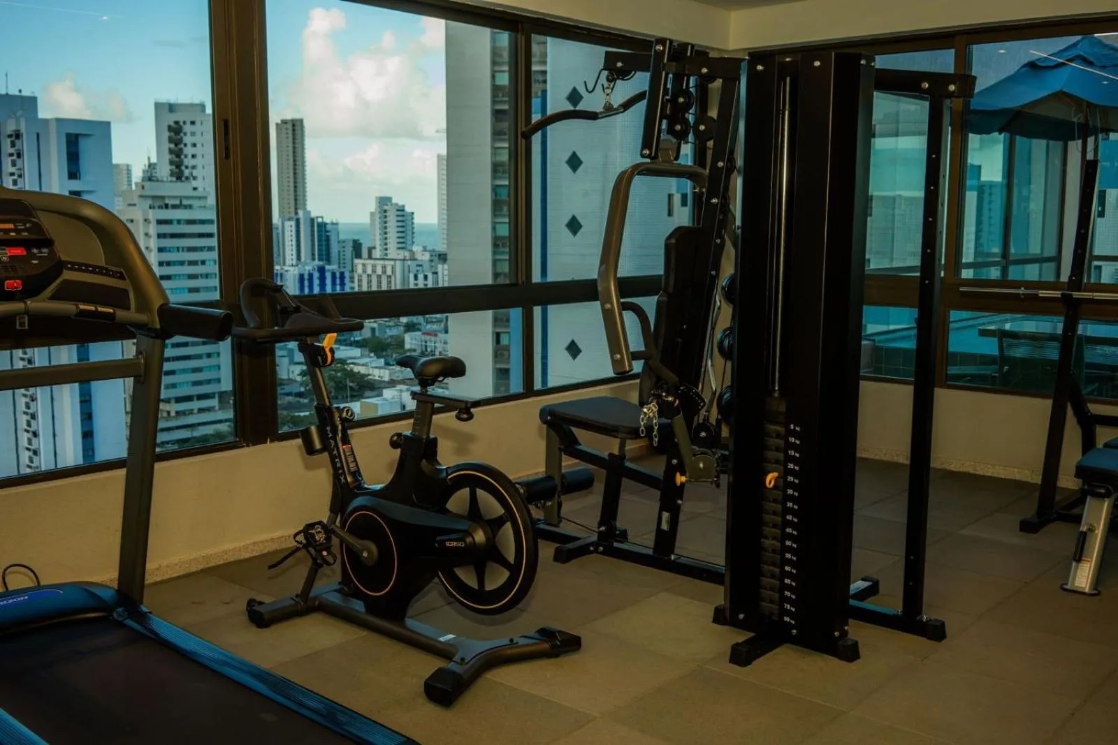 Fitness centre/facilities in Rooftop 470 - Novíssimo Flat Boa Viagem