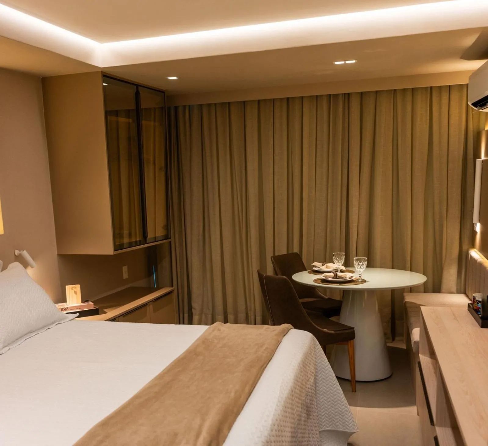 Bed in Rooftop 470 - Novíssimo Flat Boa Viagem