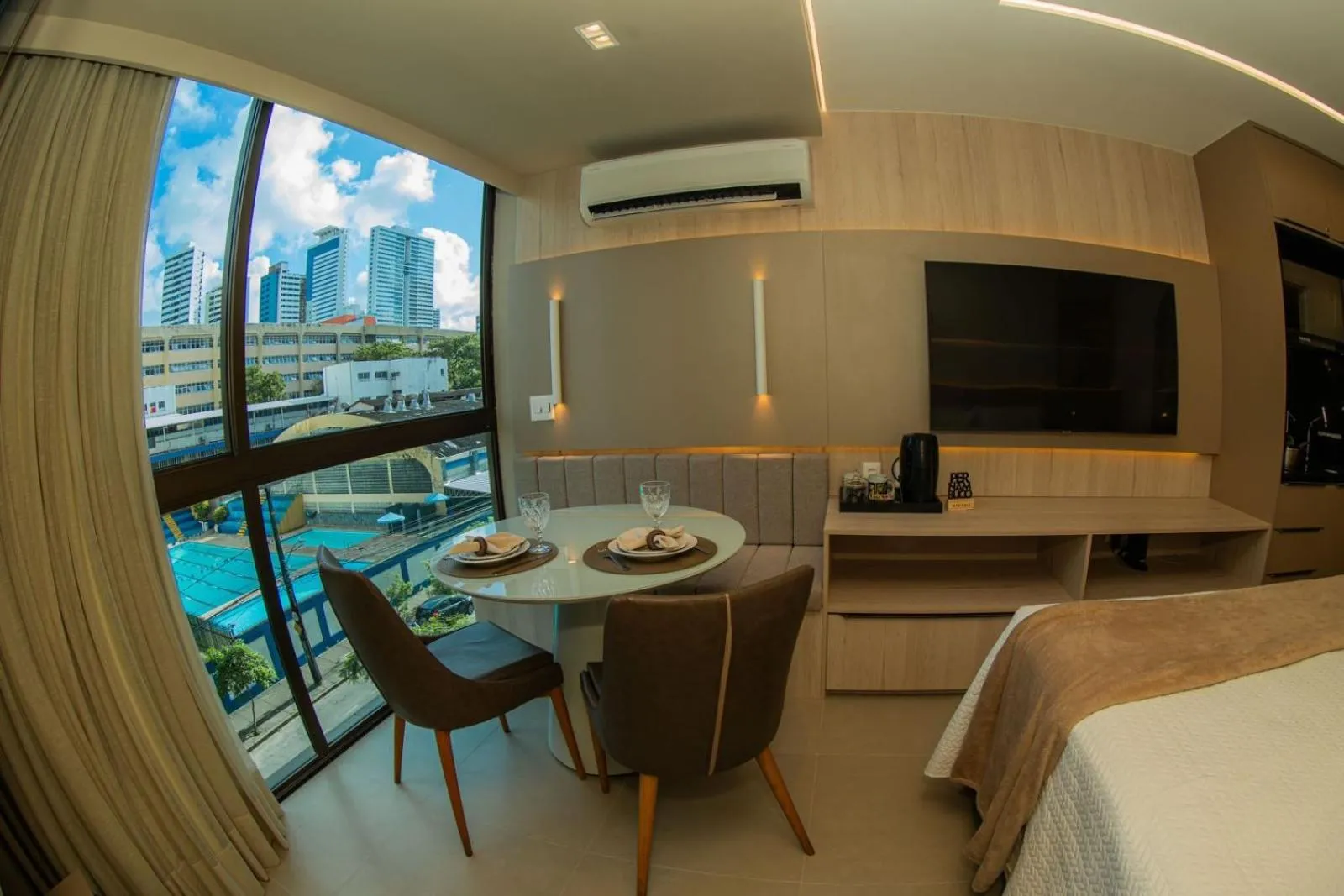 Photo of the whole room in Rooftop 470 - Novíssimo Flat Boa Viagem