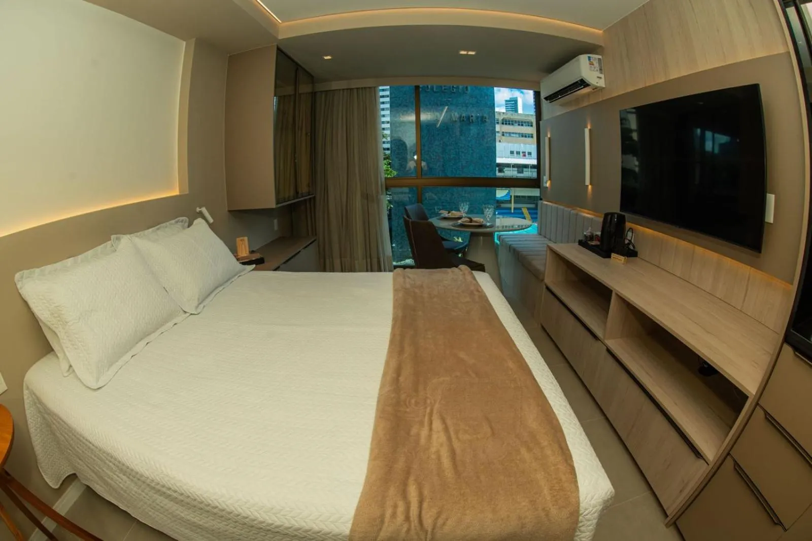Bed in Rooftop 470 - Novíssimo Flat Boa Viagem
