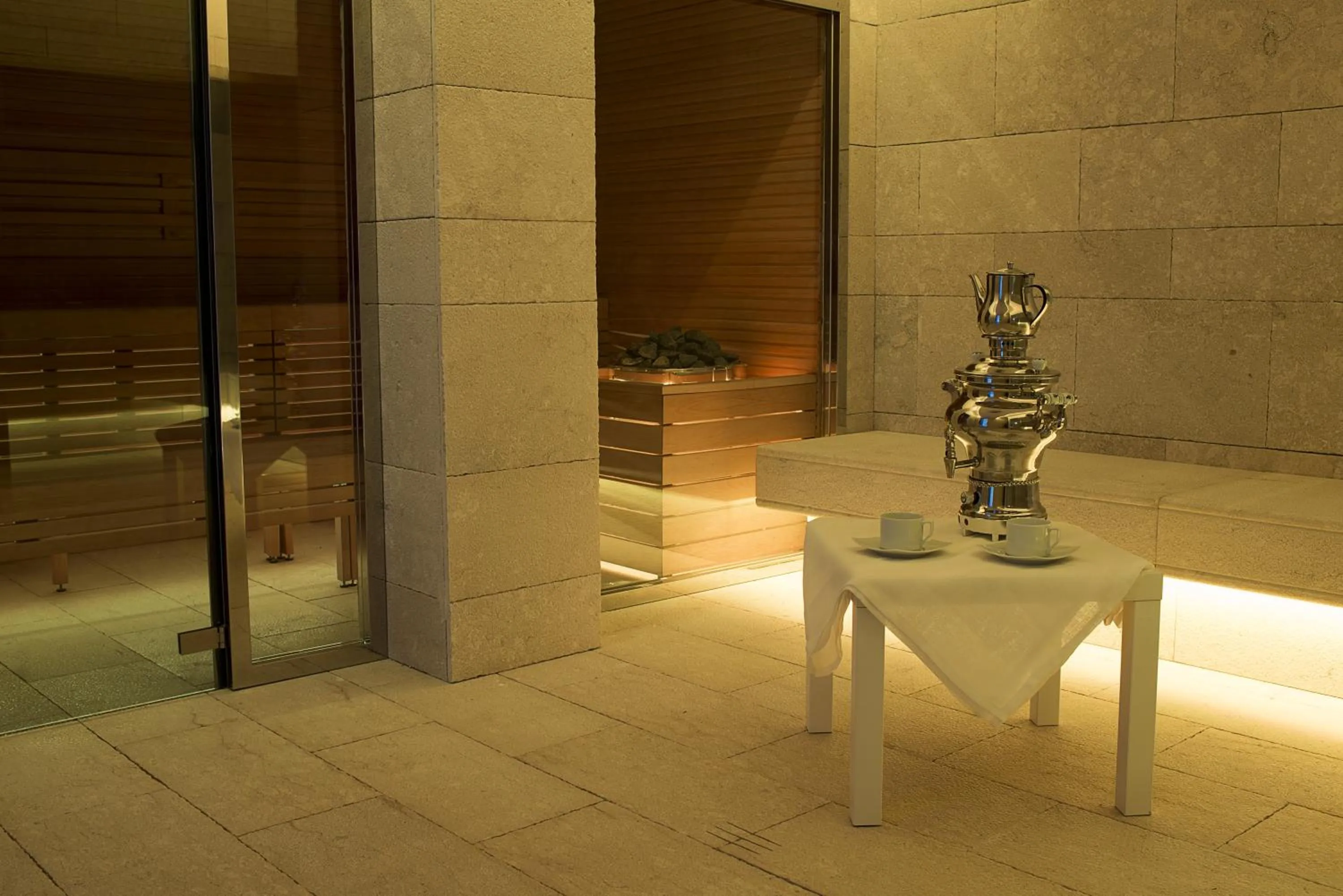 Steam room in La Pampa Relais & Spa