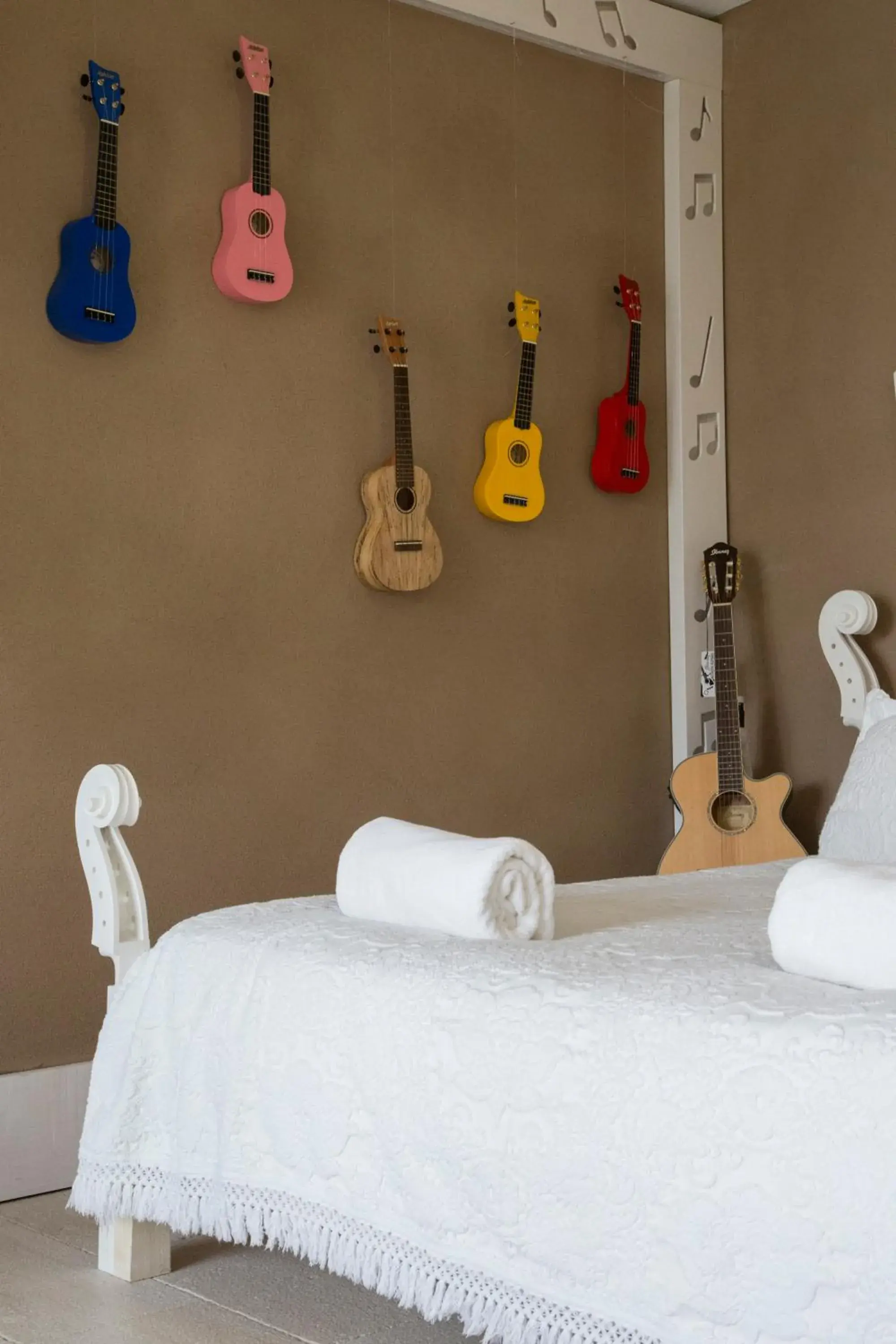 Bed in La Pampa Relais & Spa Bed in La Pampa Relais & Spa