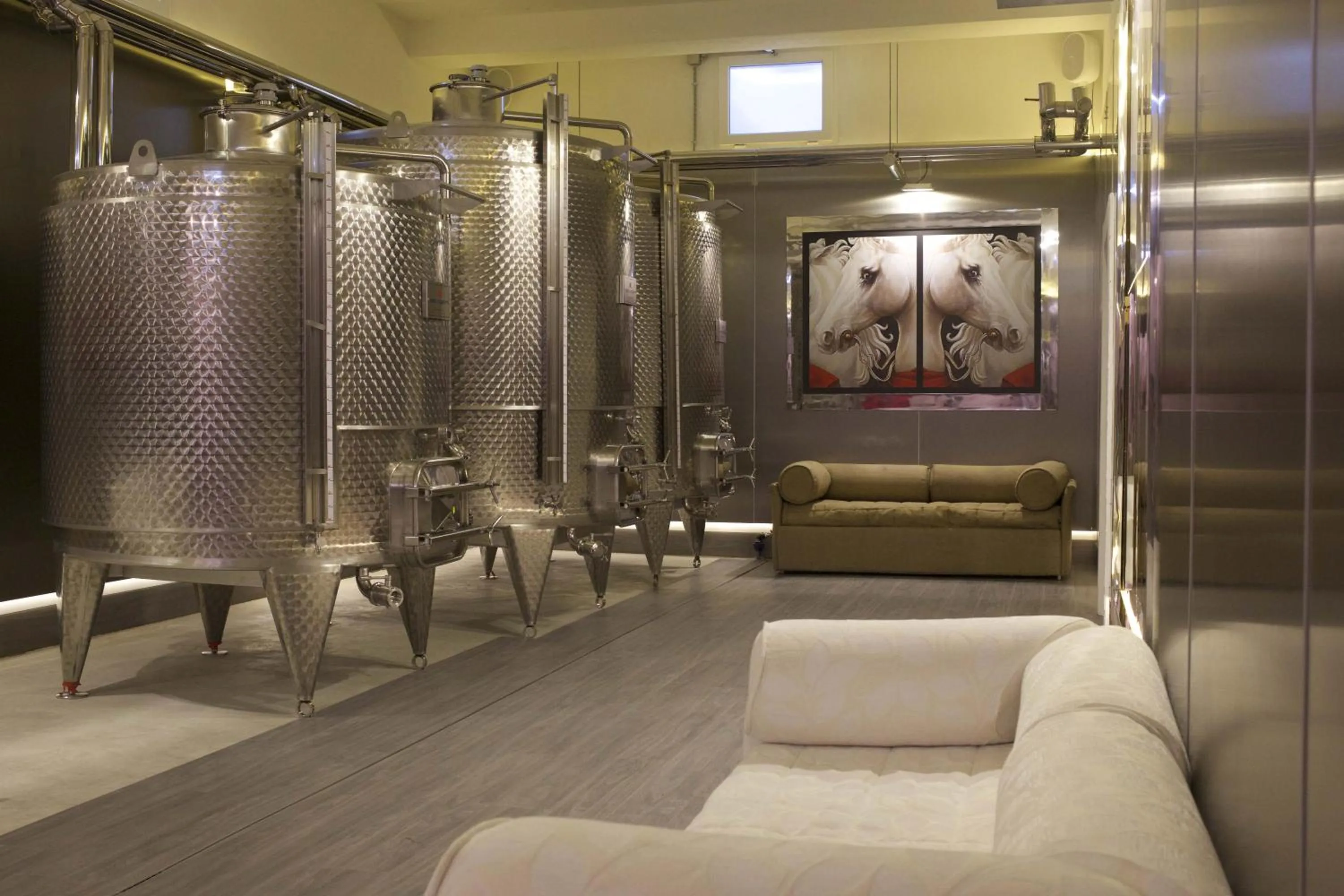 Lobby or reception in La Pampa Relais & Spa