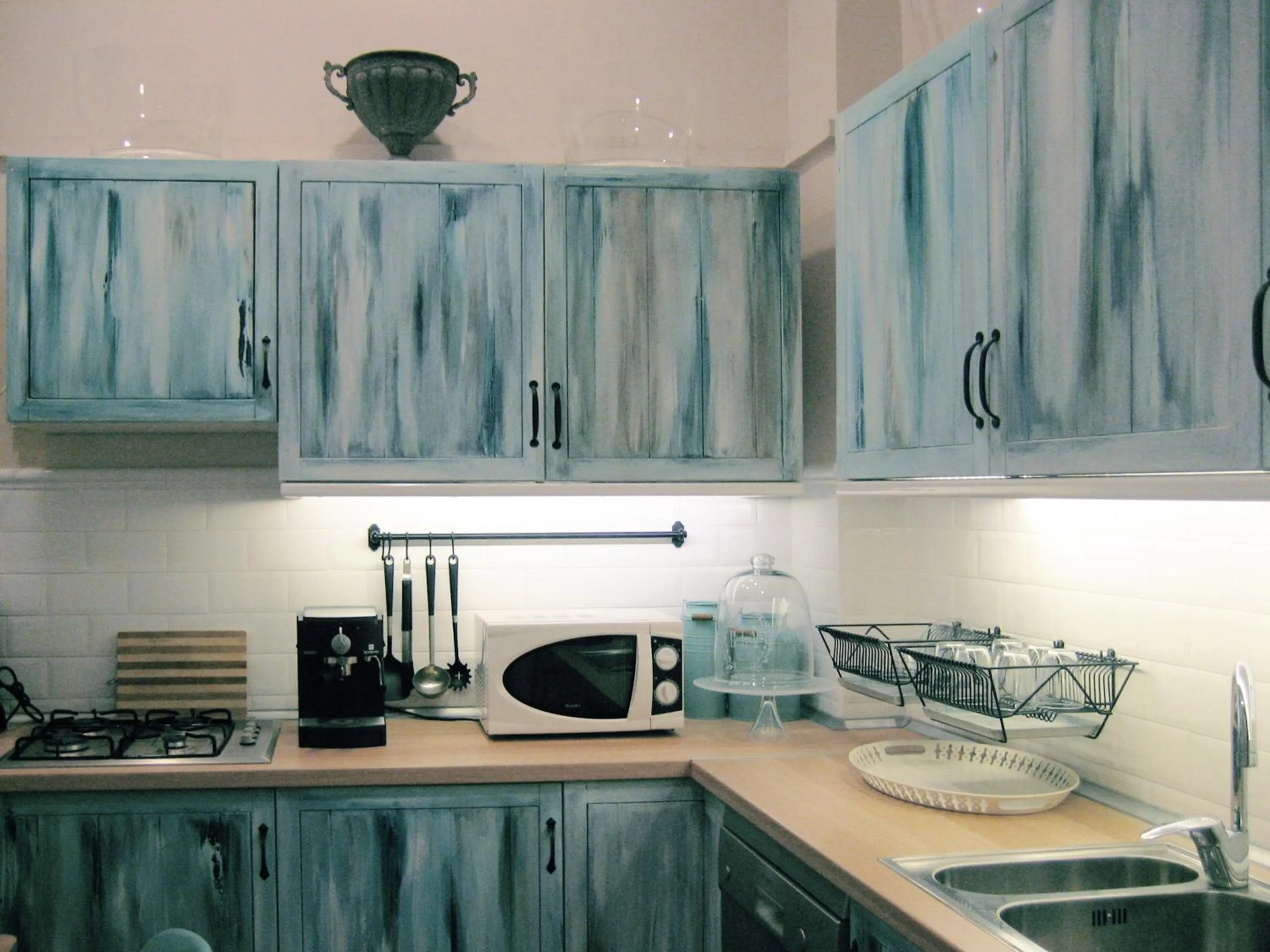 Kitchen or kitchenette in Casa del Mediterraneo