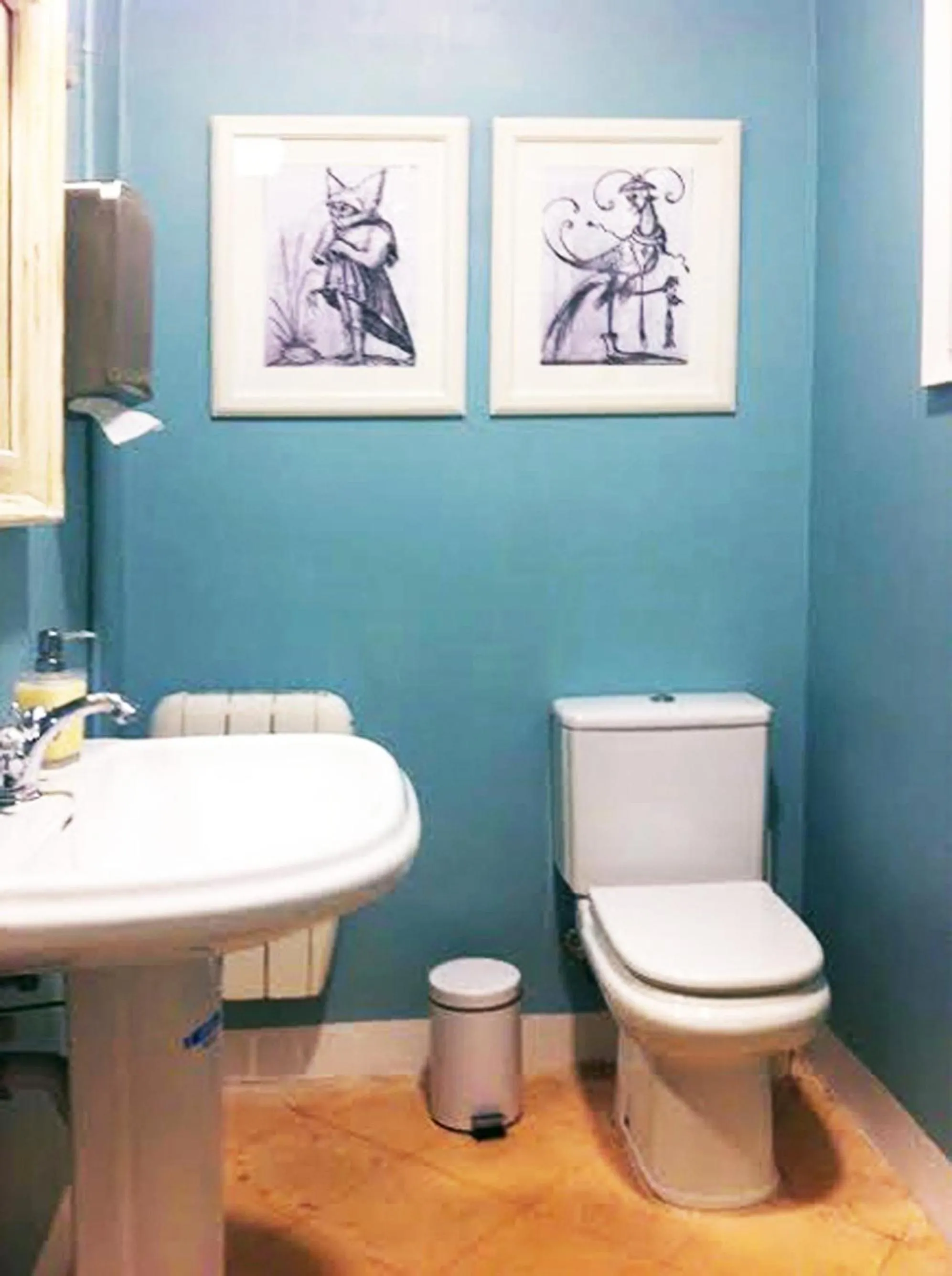 Toilet in Casa del Mediterraneo